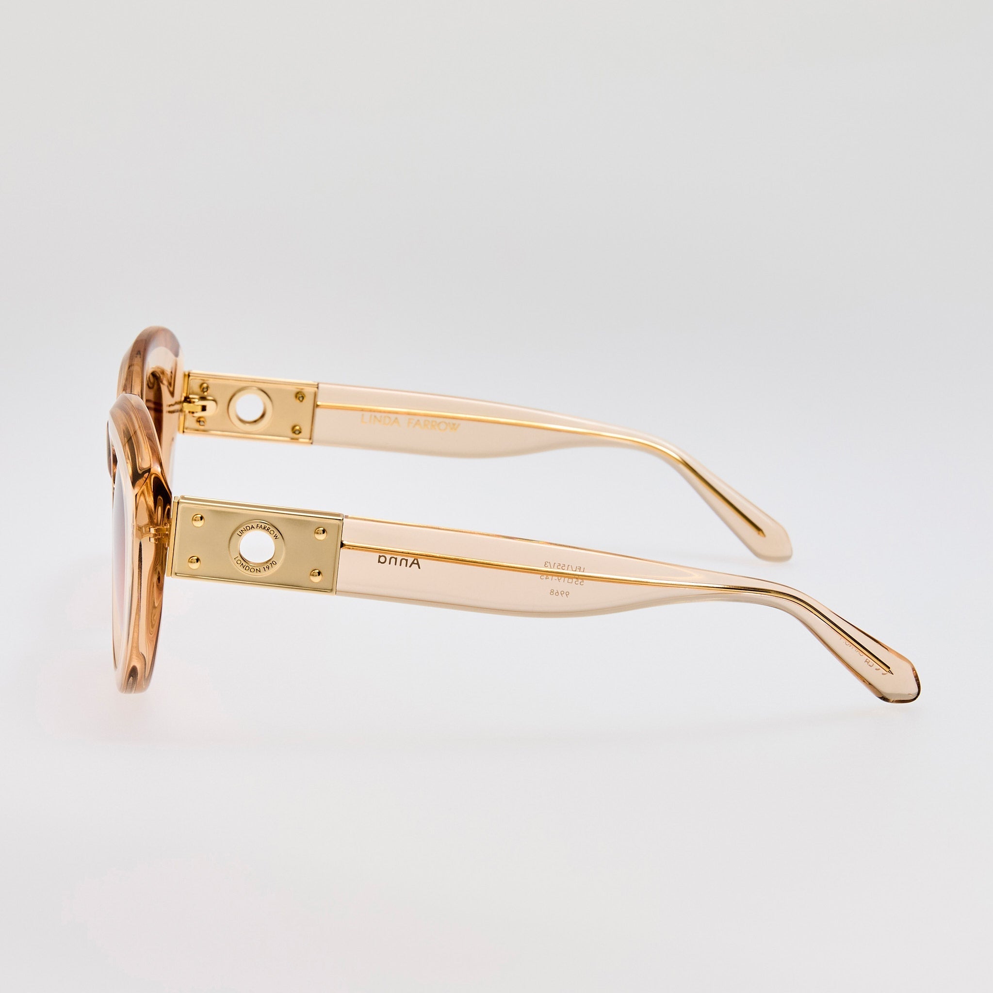 Anna Sunglasses in Ash - LINDA FARROW - Sunglasses -