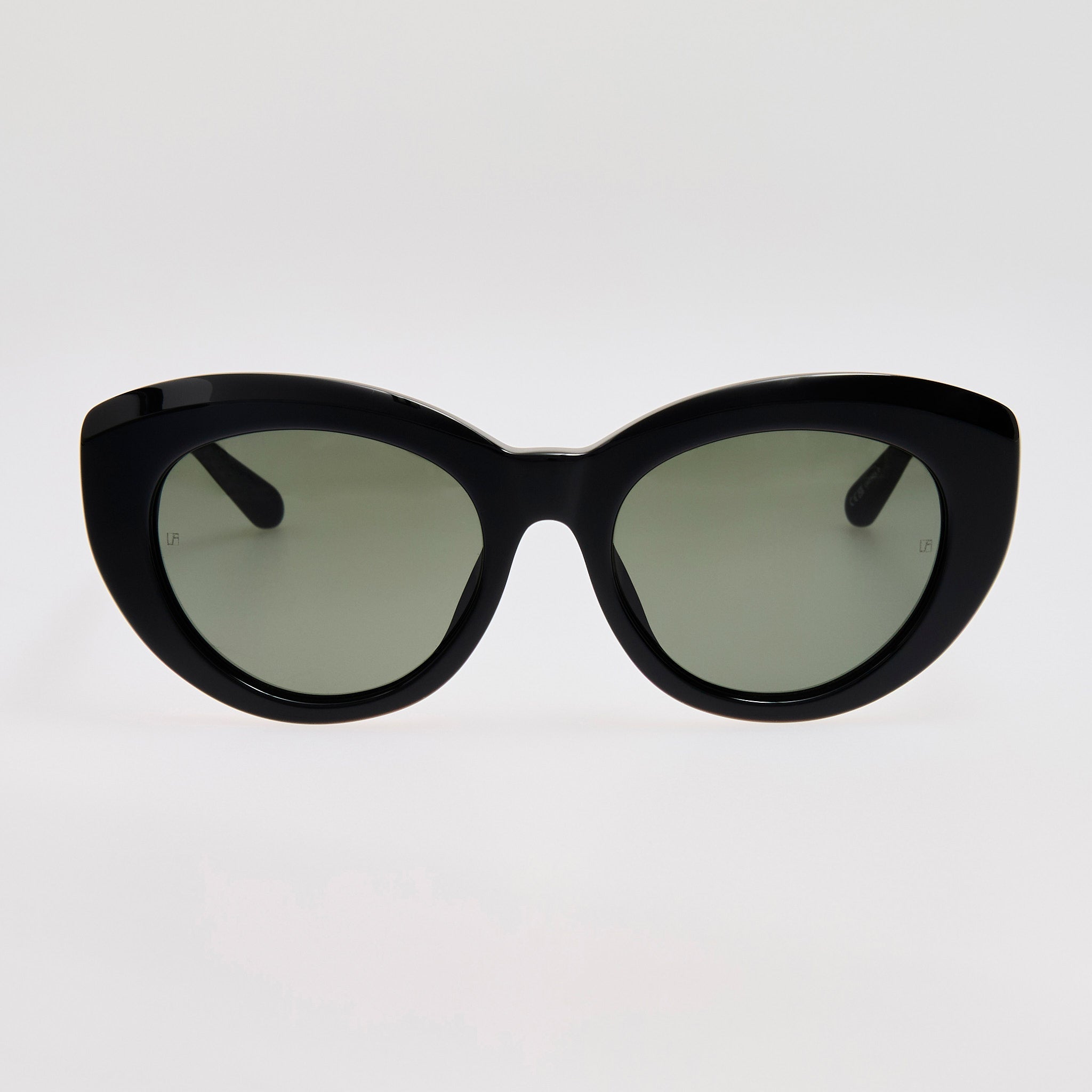 Anna Sunglasses in Black - LINDA FARROW - Sunglasses -
