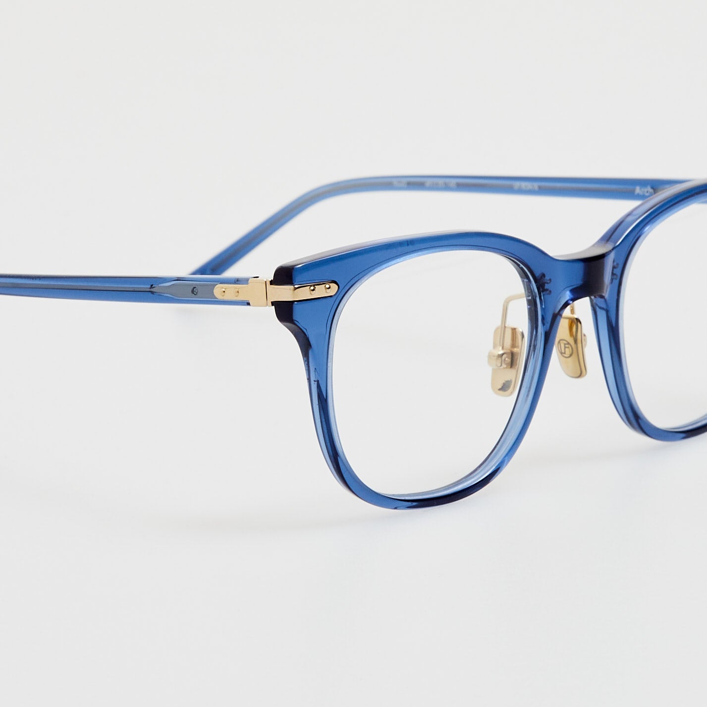 Arch Optical in Navy - LINDA FARROW - Optical Frame -