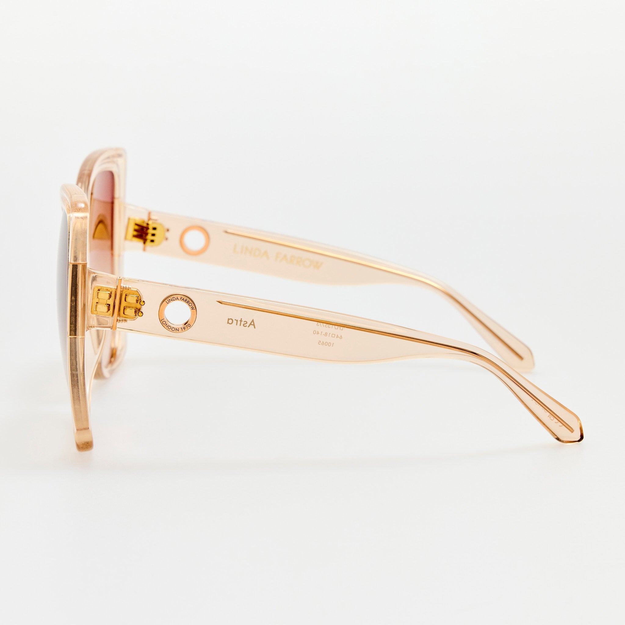 Astra Sunglasses in Ash - LINDA FARROW - Sunglasses -
