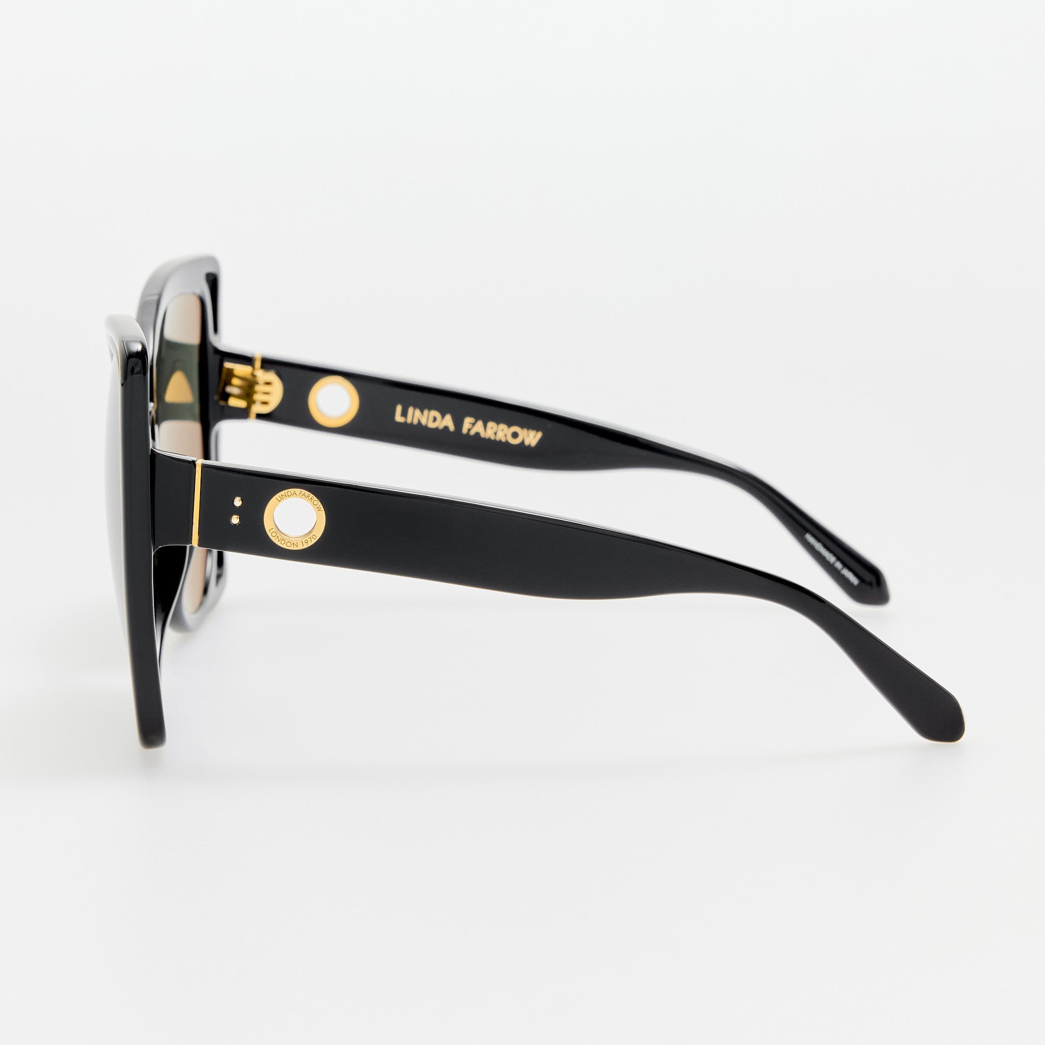 Astra Sunglasses in Black - LINDA FARROW - Sunglasses -