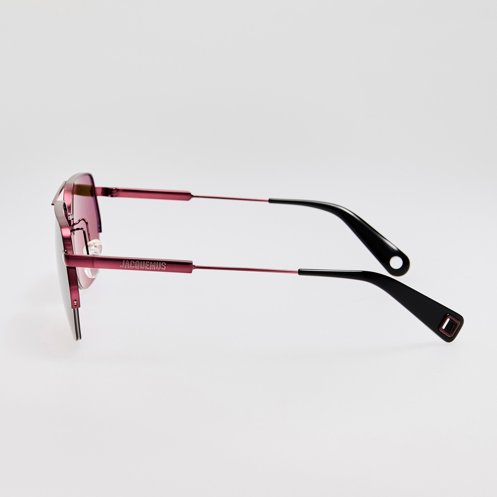 Aviador Sunglasses in Bordeaux - LINDA FARROW - Sunglasses -