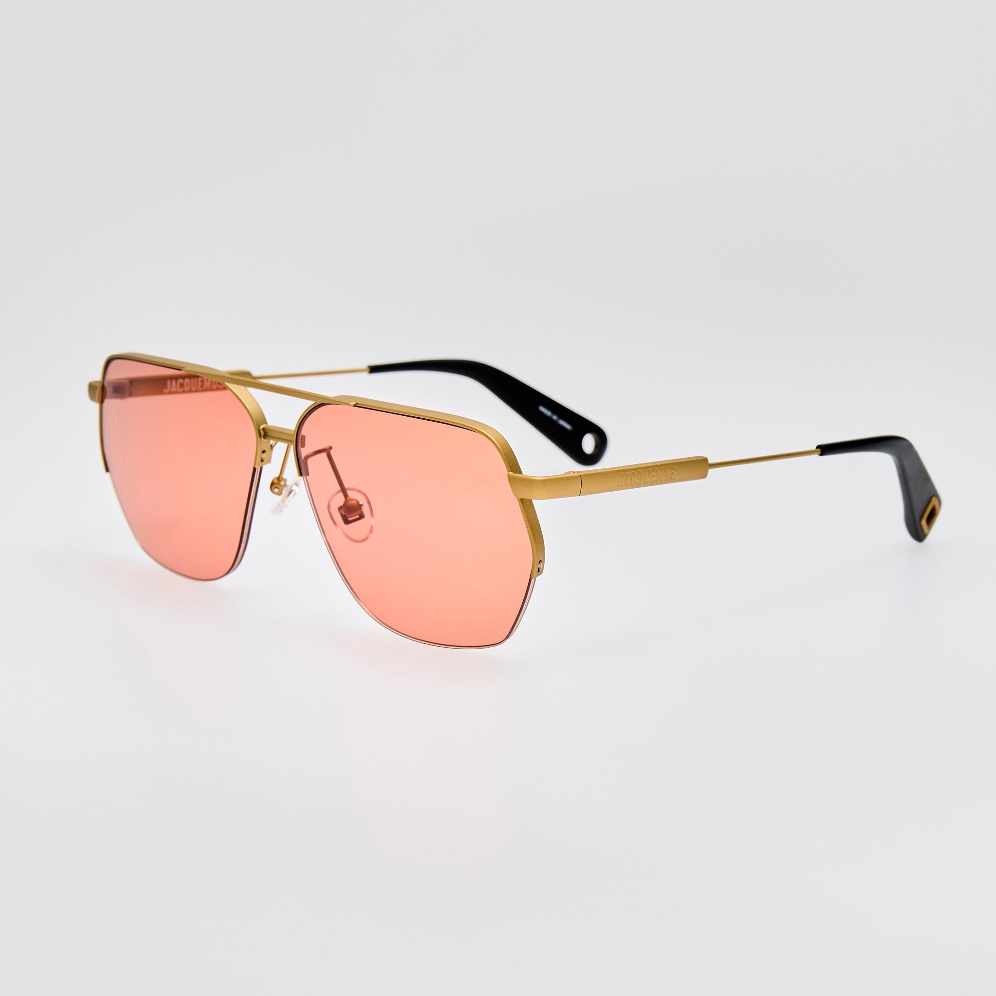 Aviador Sunglasses in Matt Putty - LINDA FARROW - Sunglasses -