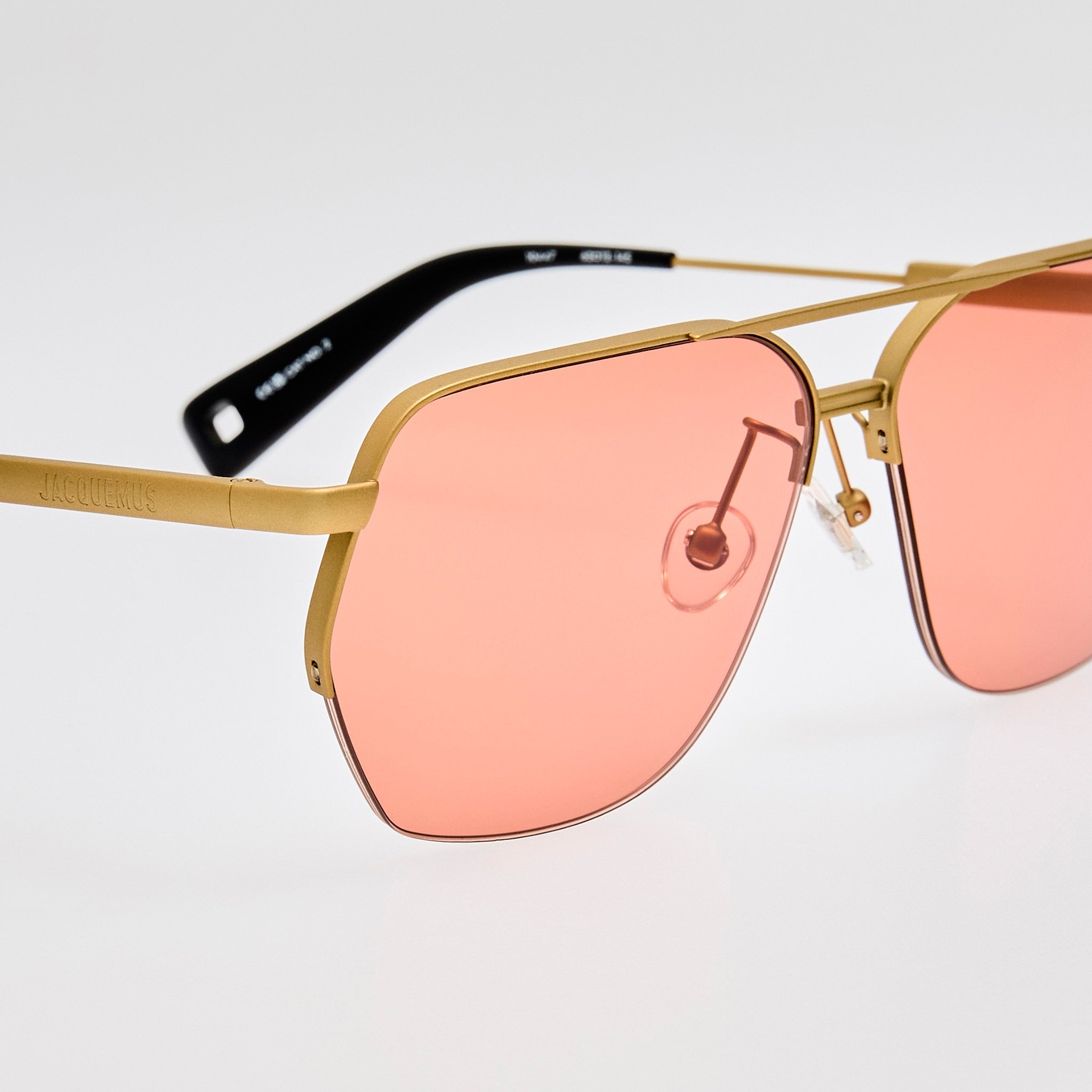 Aviador Sunglasses in Matt Putty - LINDA FARROW - Sunglasses -