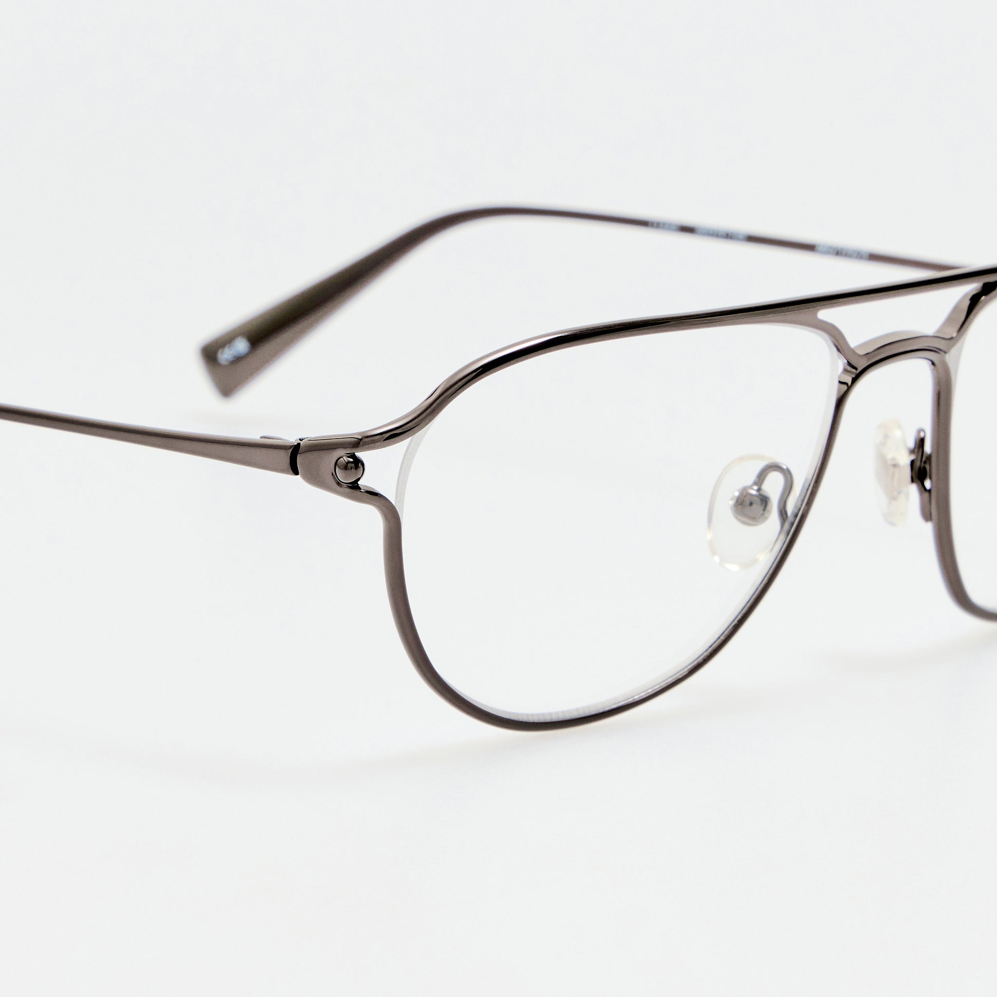 Aviator Optical in Nickel - LINDA FARROW-Optical Frame-