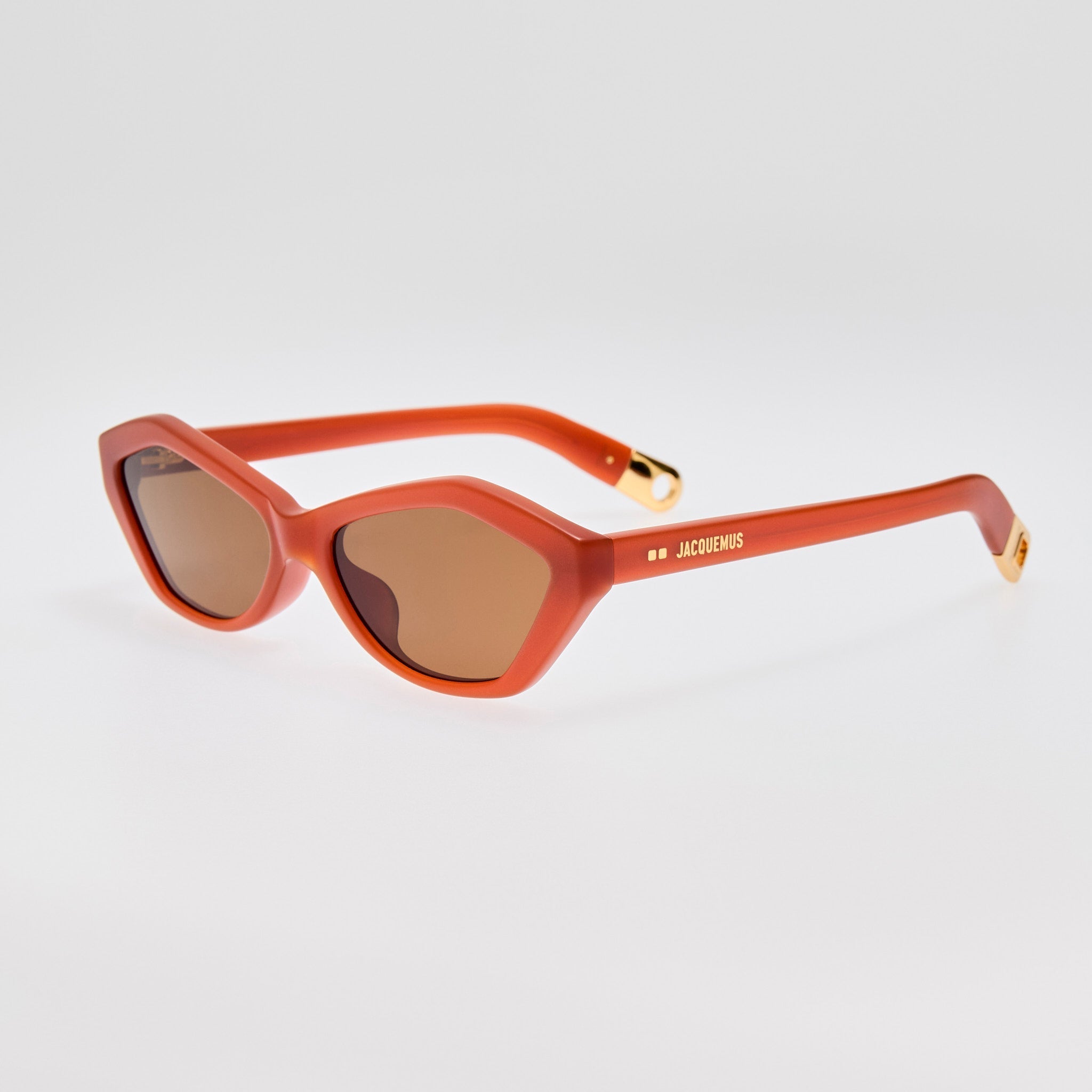 Bambino Sunglasses in Metallic Coffee - LINDA FARROW - Sunglasses -