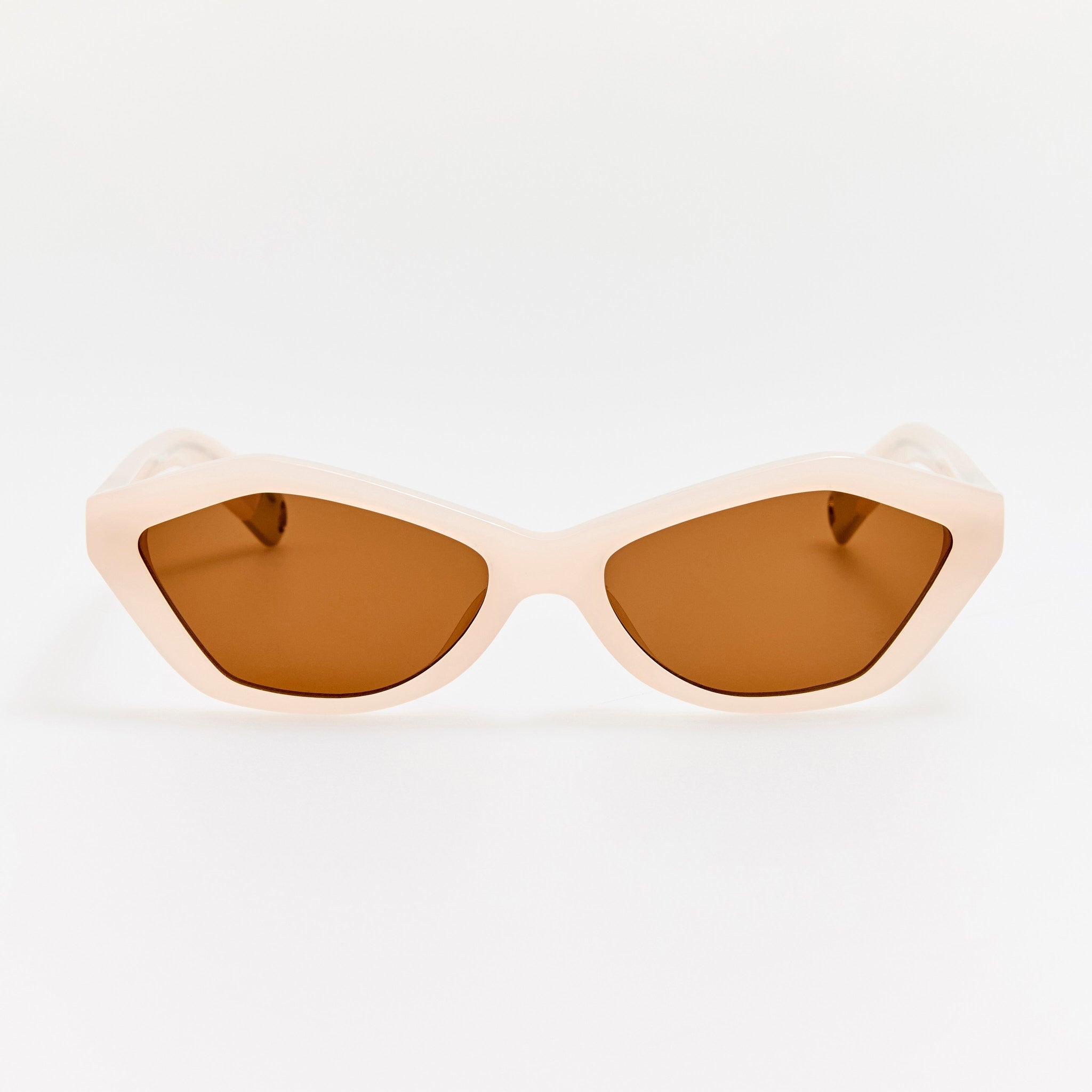 Bambino Sunglasses in Pearl - LINDA FARROW - Sunglasses -