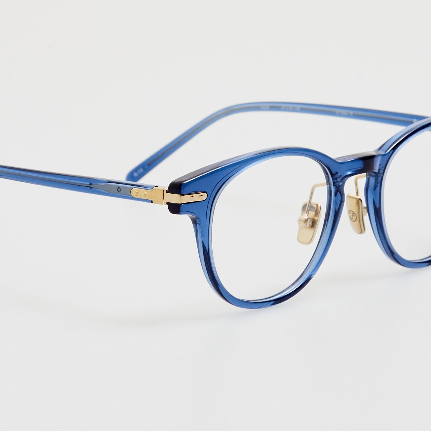 Bay Optical Frame in Navy - LINDA FARROW - Optical Frame -