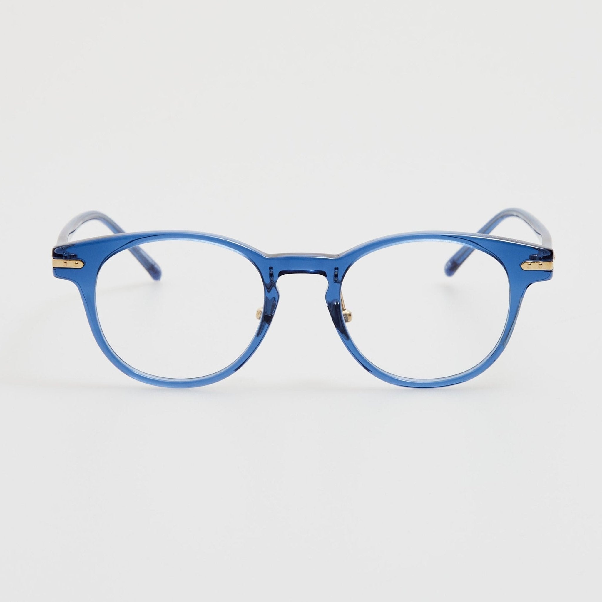 Bay Optical Frame in Navy - LINDA FARROW - Optical Frame -