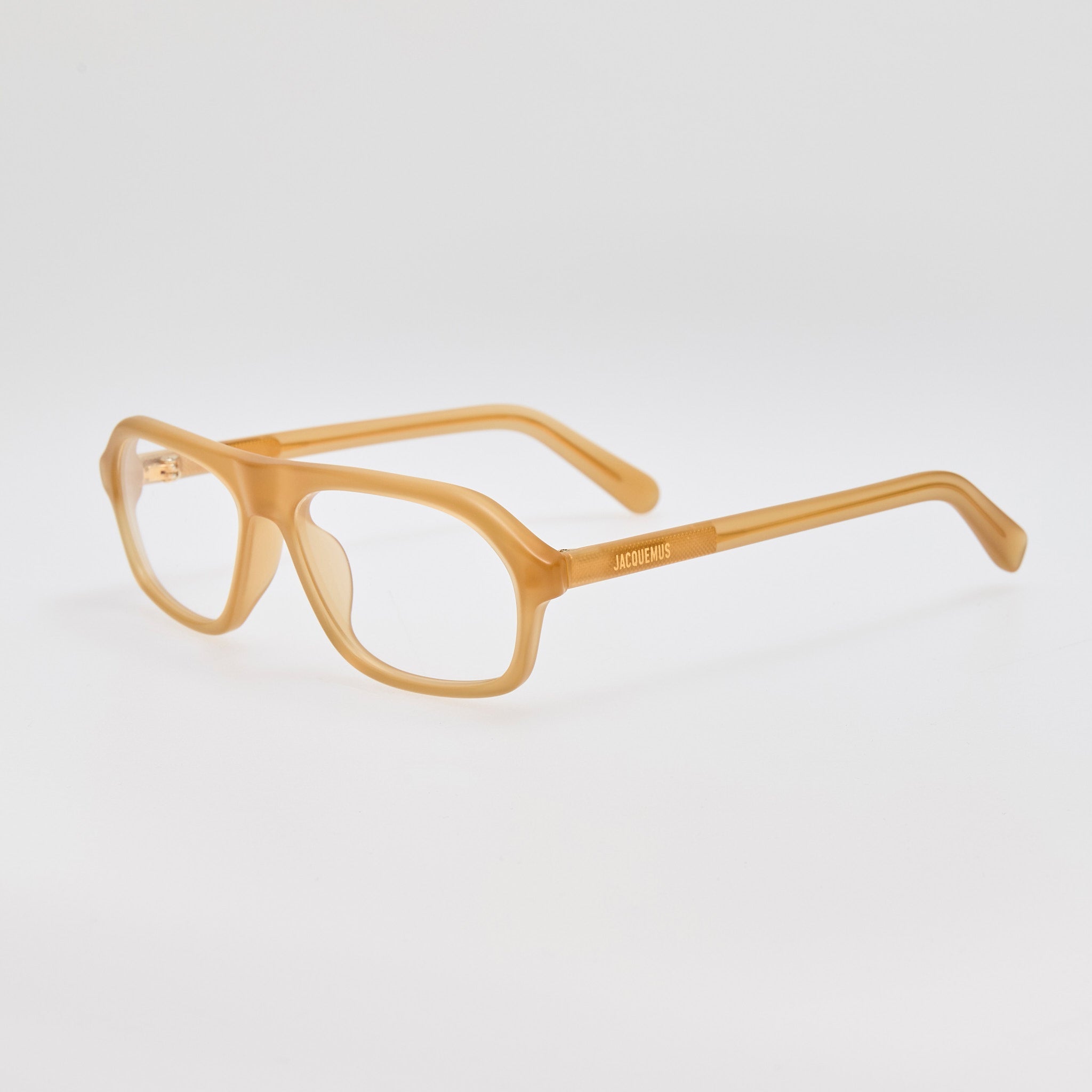 Becane Optical in Milky Brown - LINDA FARROW - Optical Frame -
