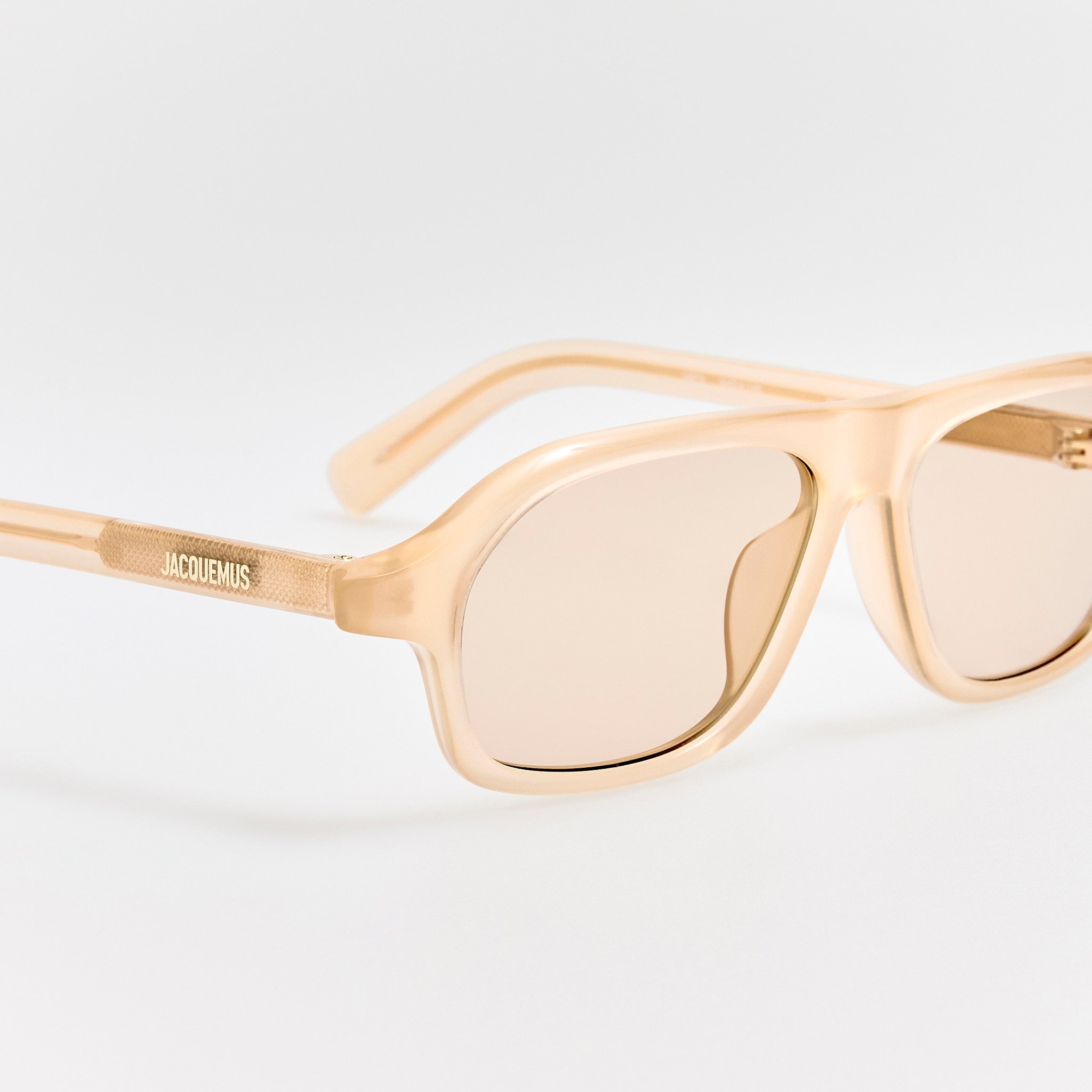 Becane Sunglasses in Nude - LINDA FARROW - Sunglasses -