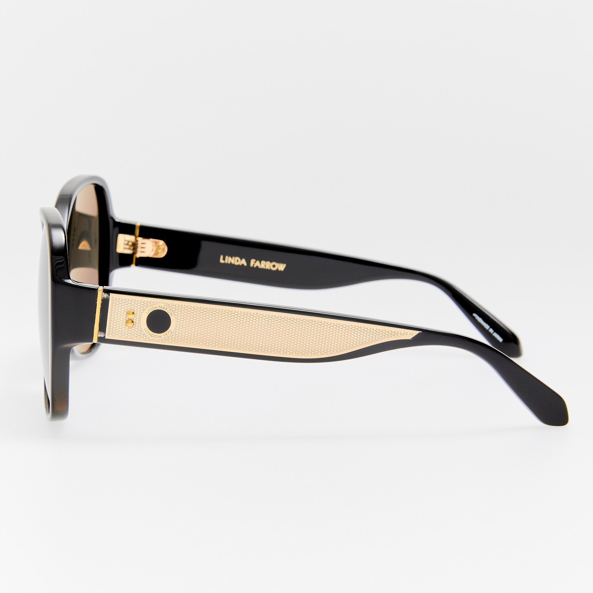 Blair Sunglasses in Black - LINDA FARROW - Sunglasses -