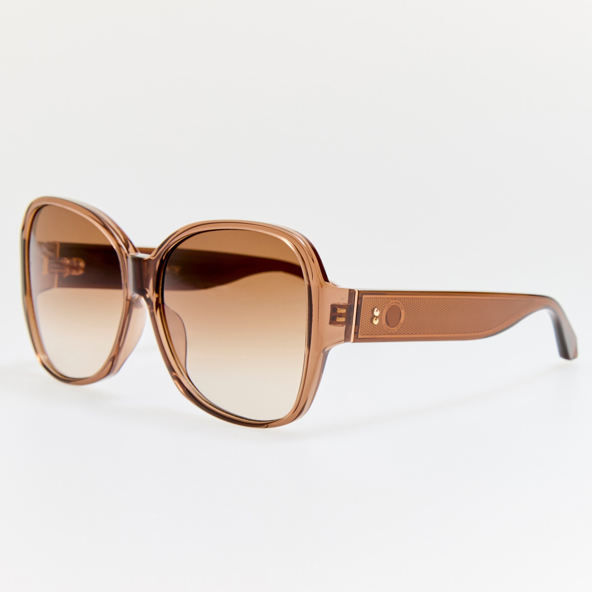 Blair Sunglasses in Brown - LINDA FARROW - Sunglasses -