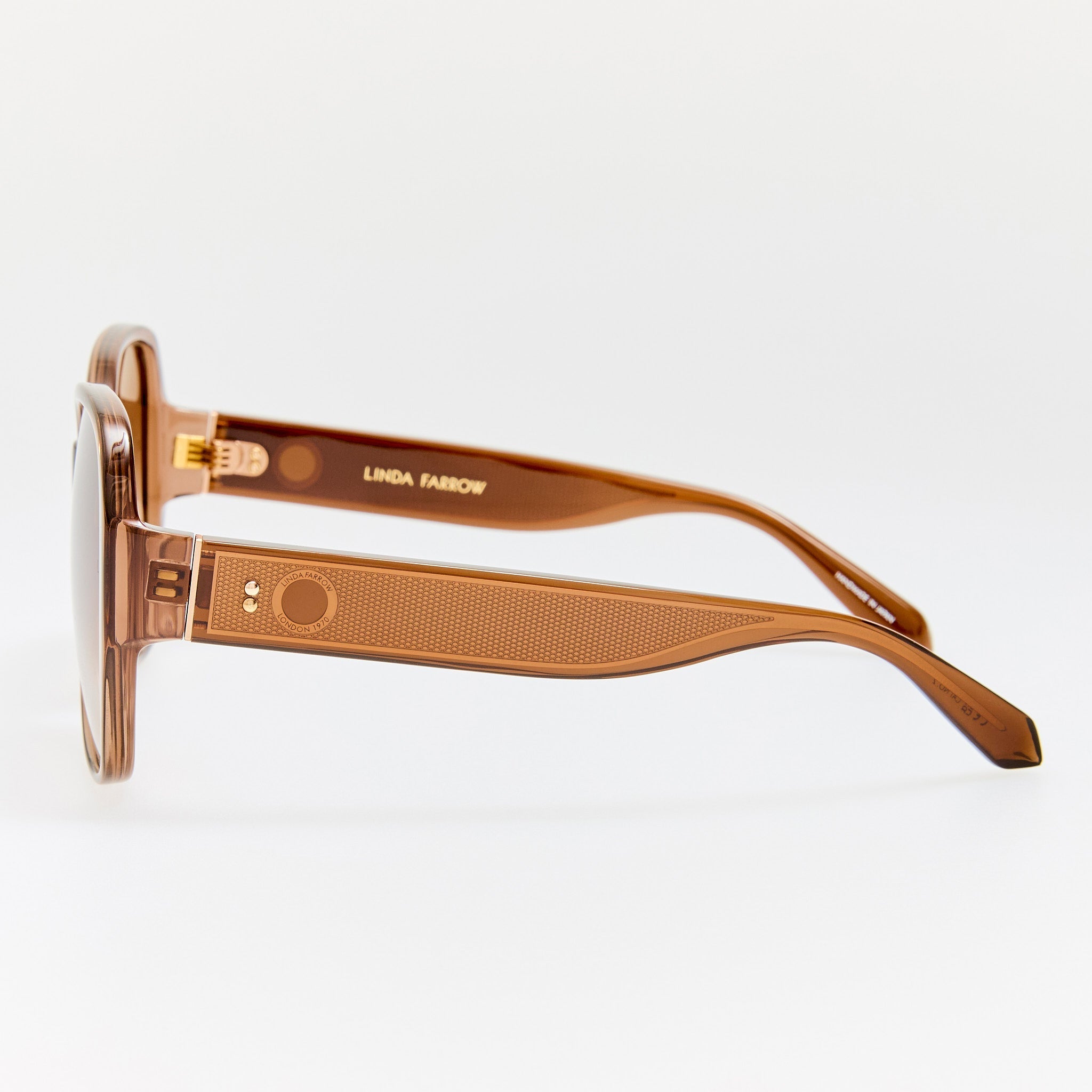 Blair Sunglasses in Brown - LINDA FARROW - Sunglasses -