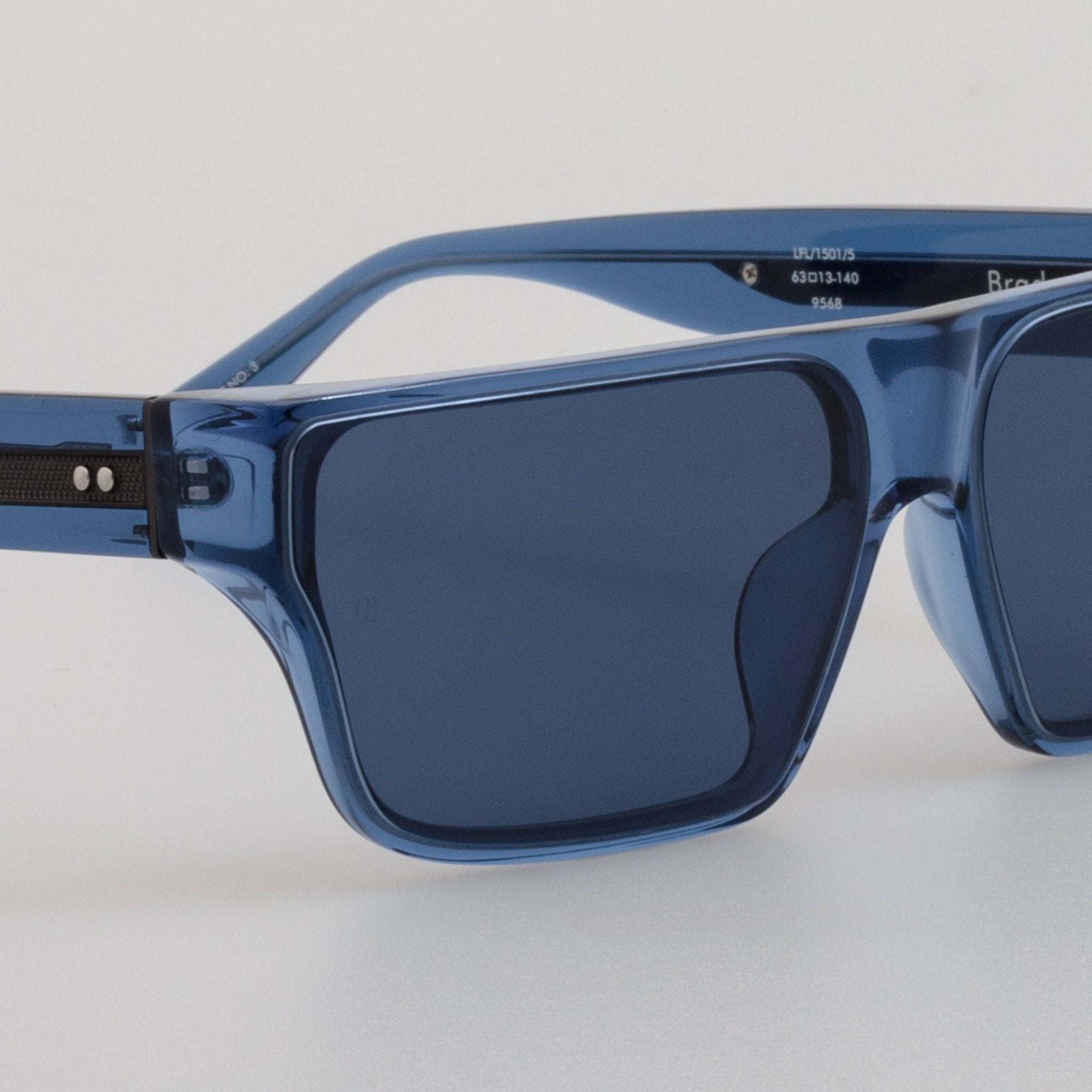 Brady Sunglasses in Navy - LINDA FARROW - Sunglasses -