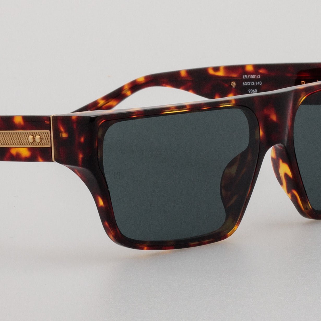 Brady Sunglasses in Tortoiseshell - LINDA FARROW - Sunglasses -