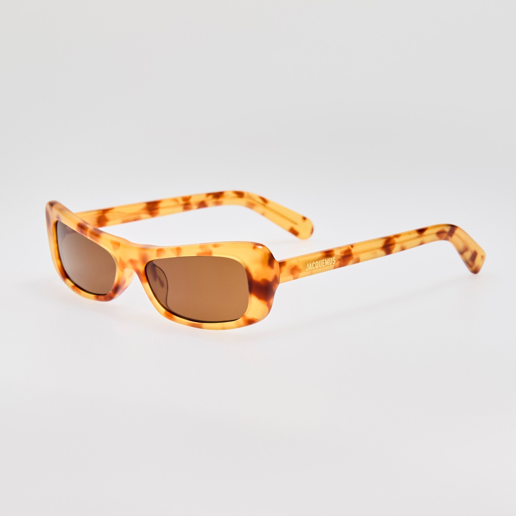 Capri Sunglasses in Beige Tortoiseshell - LINDA FARROW - Sunglasses -