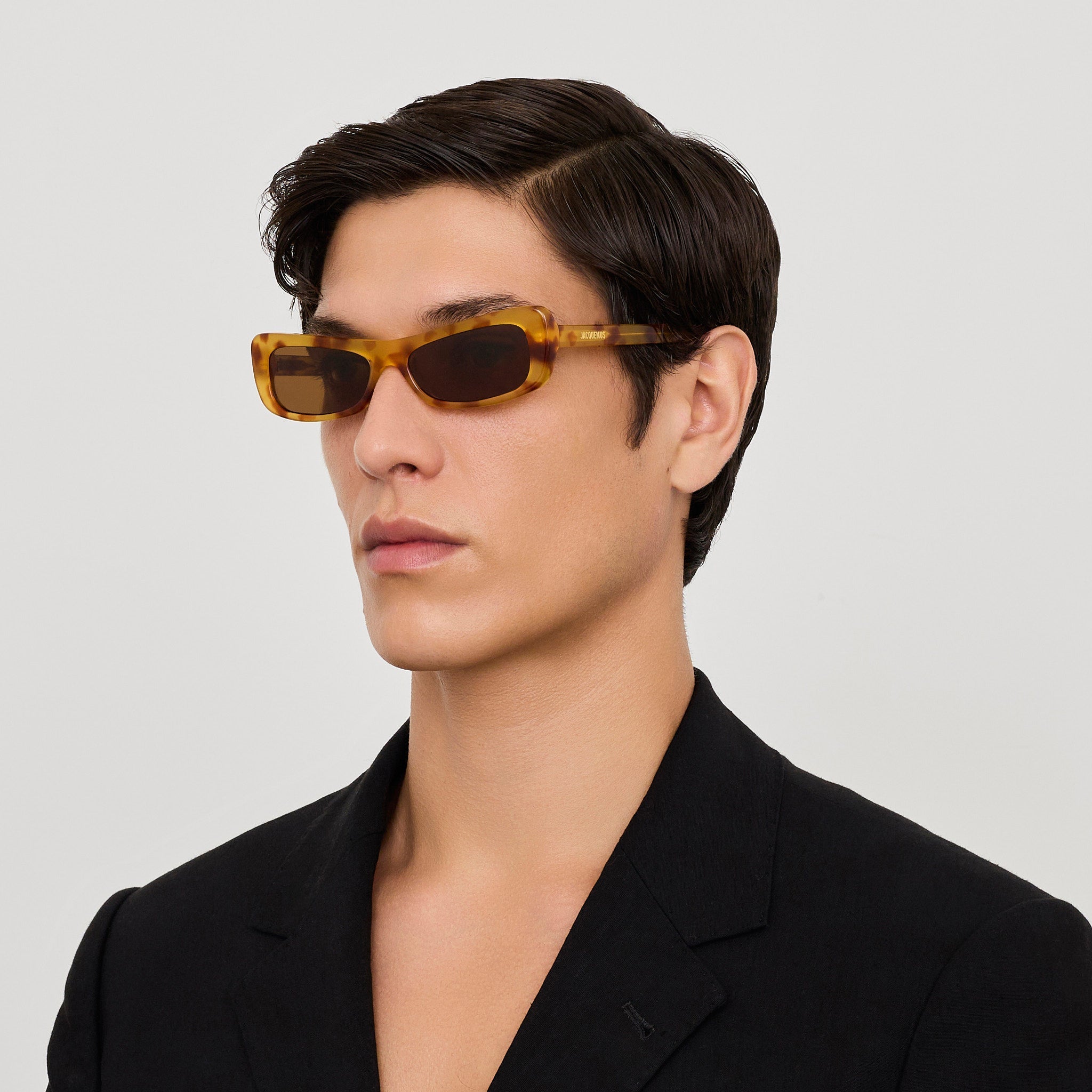 Capri Sunglasses in Beige Tortoiseshell - LINDA FARROW - Sunglasses -