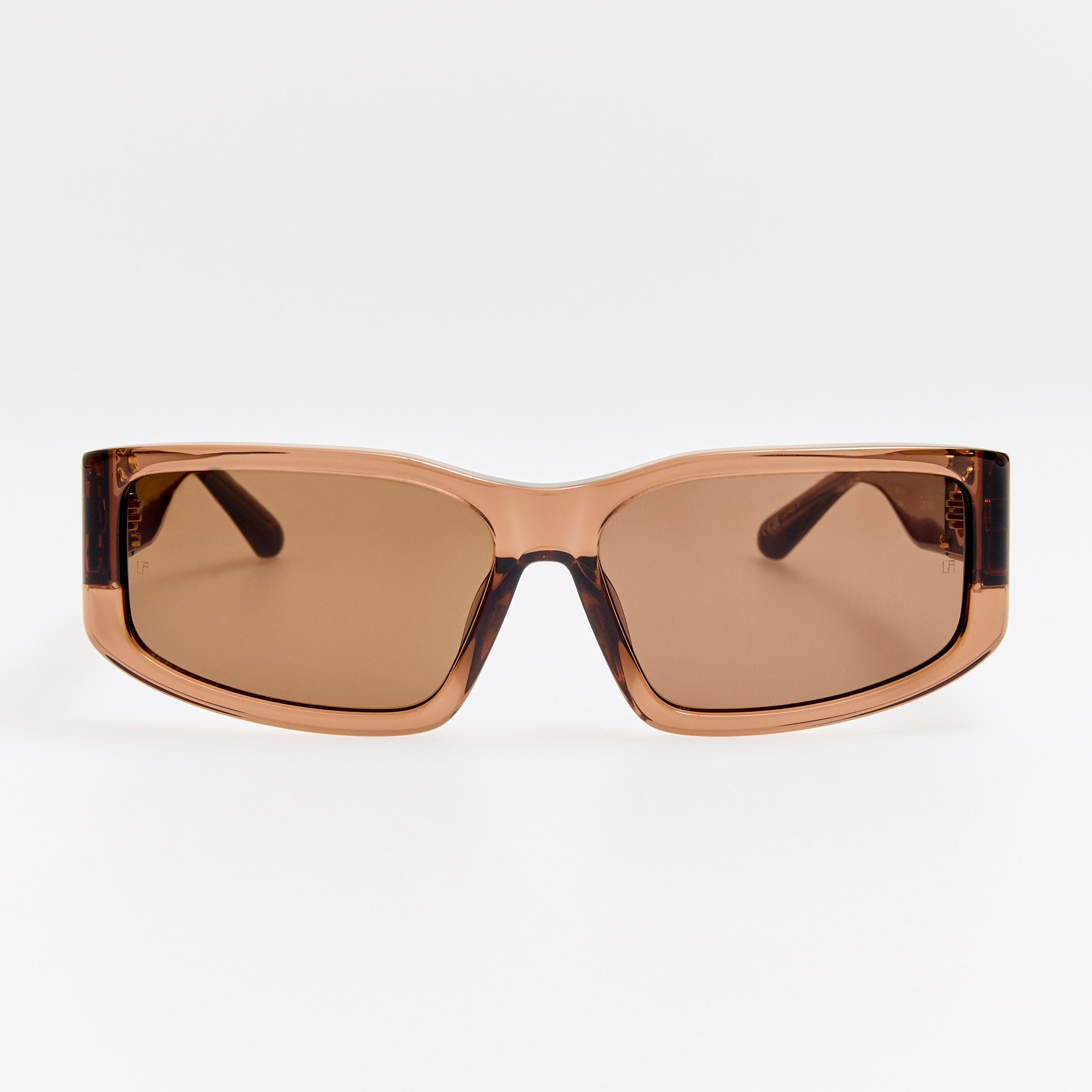 Carmela Sunglasses in Brown - LINDA FARROW - Sunglasses -