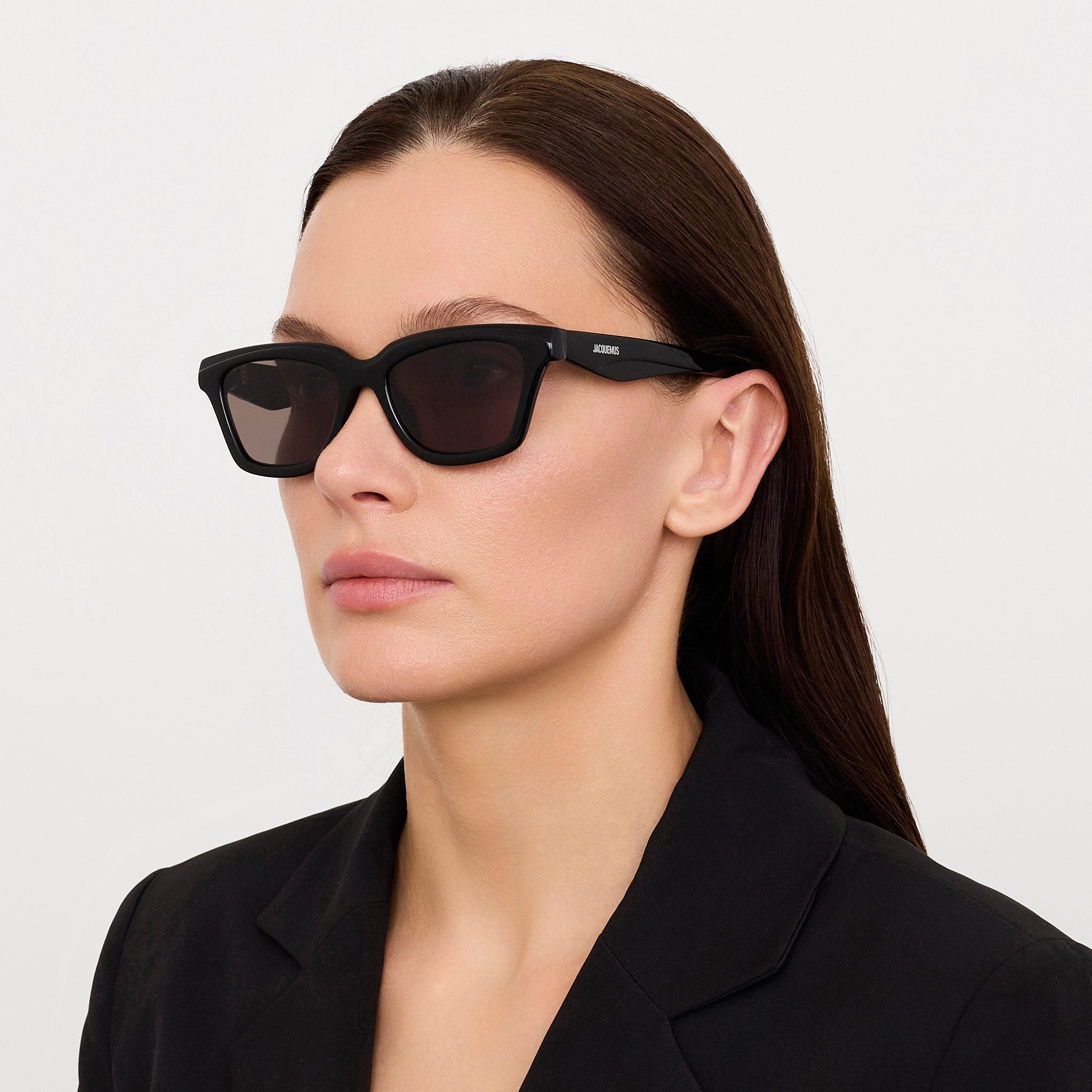 Carre Sunglasses in Black - LINDA FARROW - Sunglasses -
