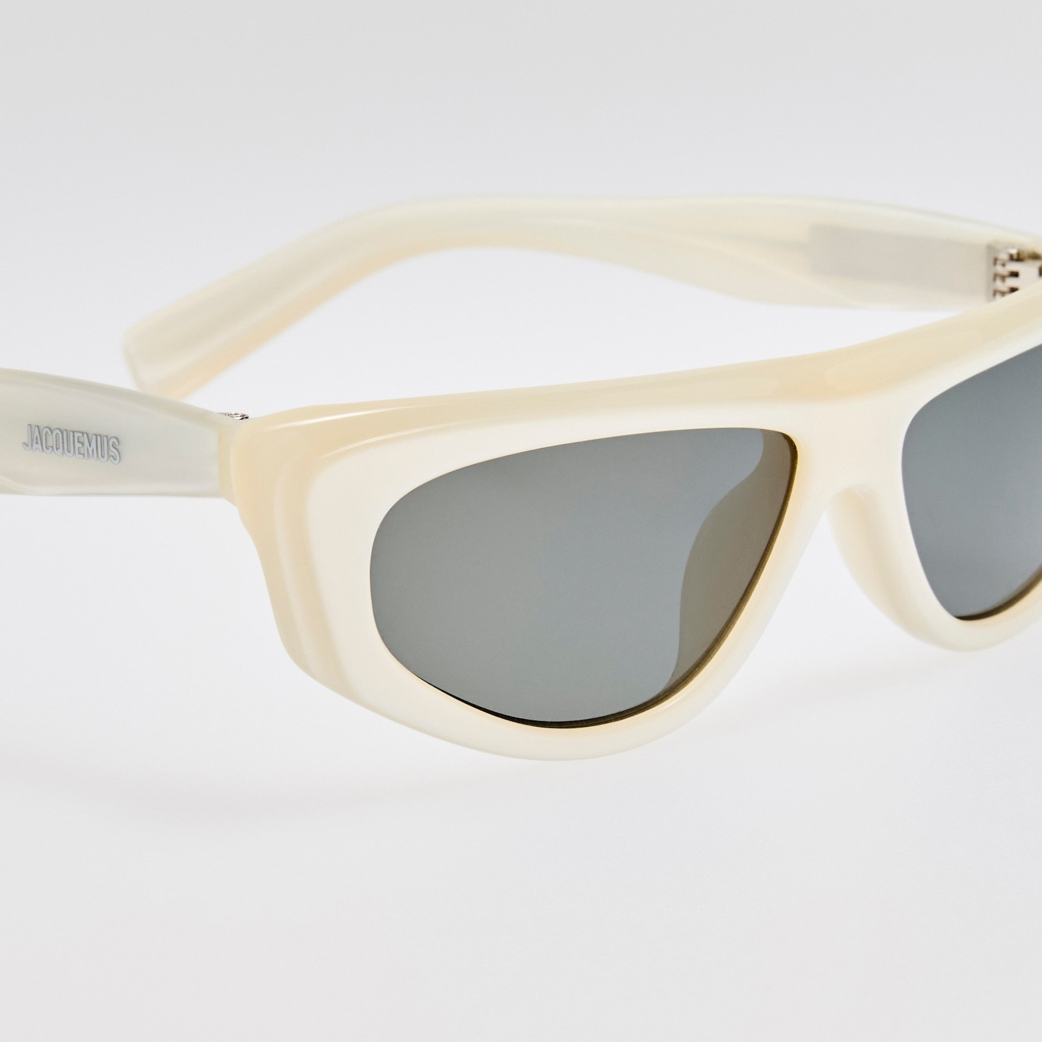 Casco Sunglasses in Metallic Pearl - LINDA FARROW - Sunglasses -