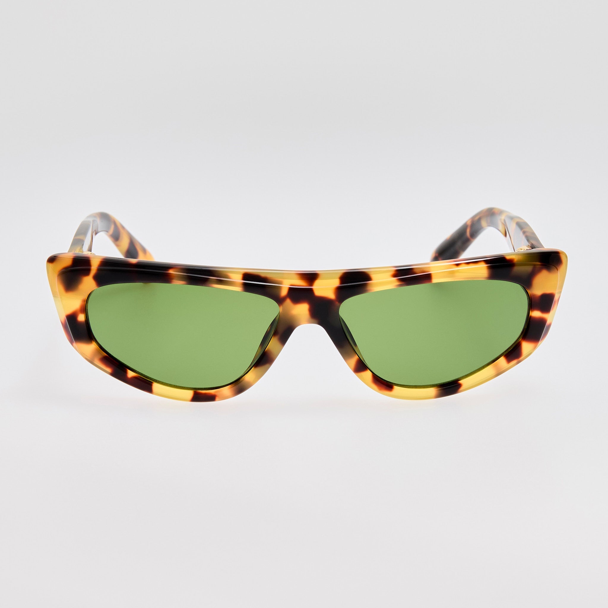 Casco Sunglasses in Tortoiseshell - LINDA FARROW - Sunglasses -