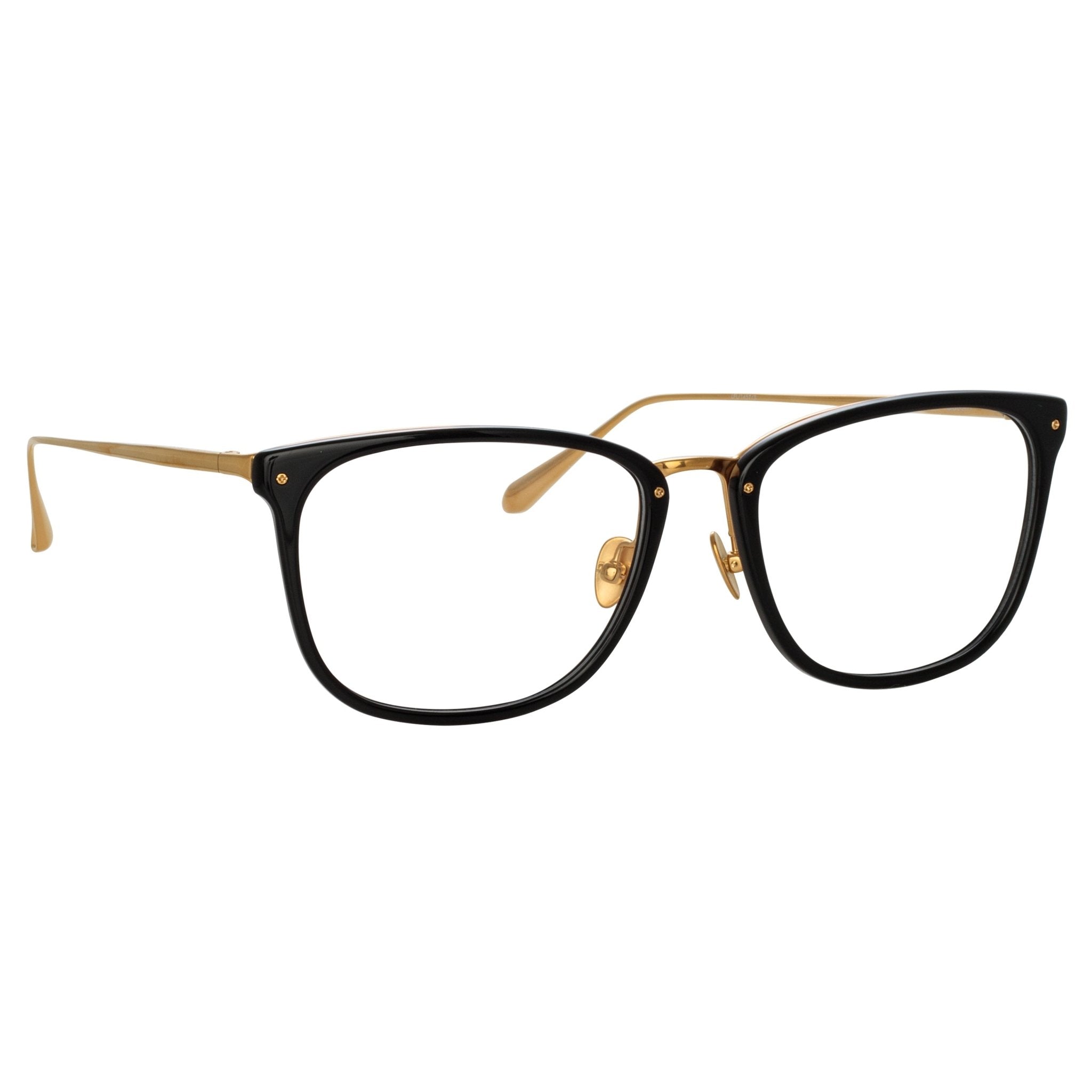 Cassin Optical in Black - LINDA FARROW - Optical Frame -