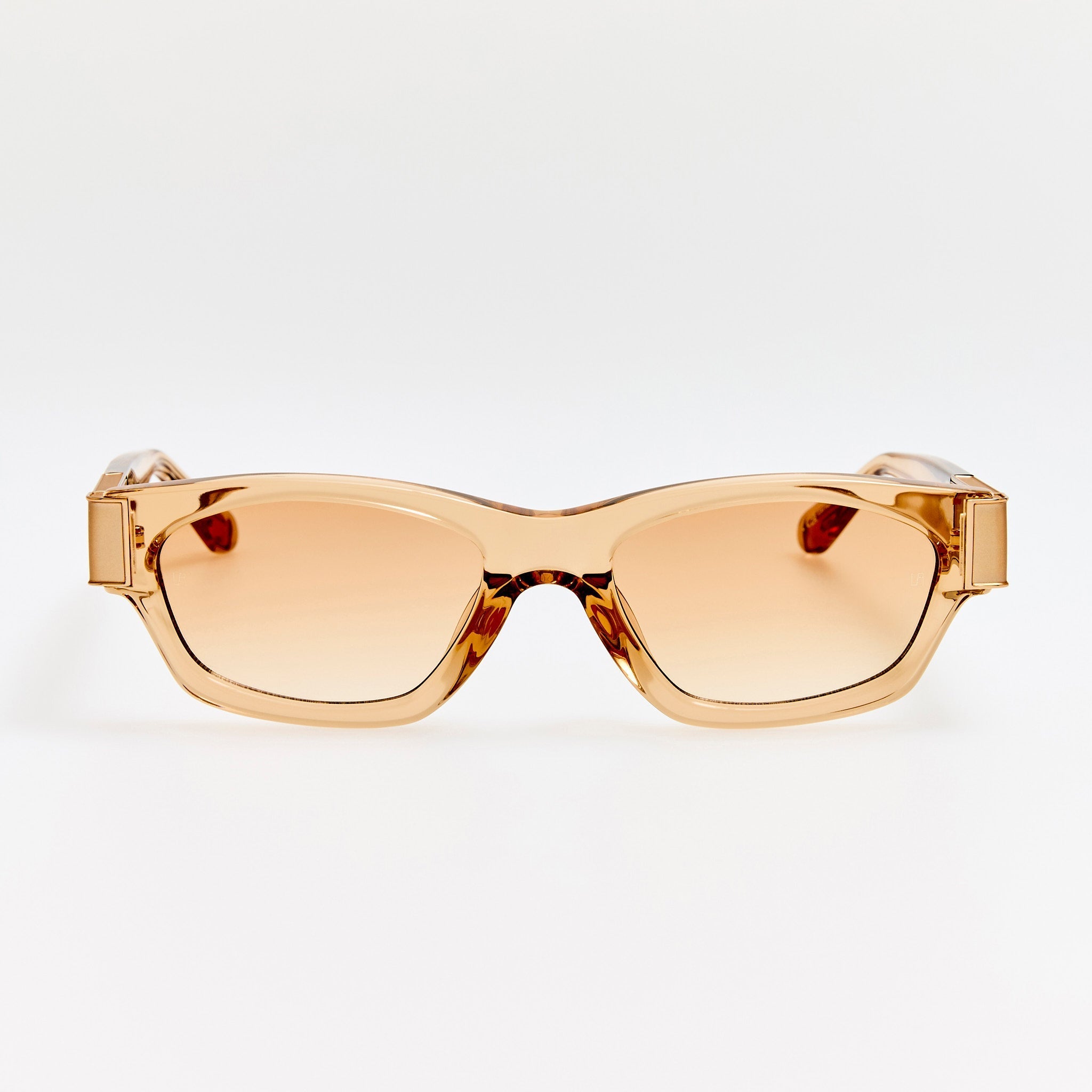 Clara Sunglasses in Honey - LINDA FARROW - Sunglasses -