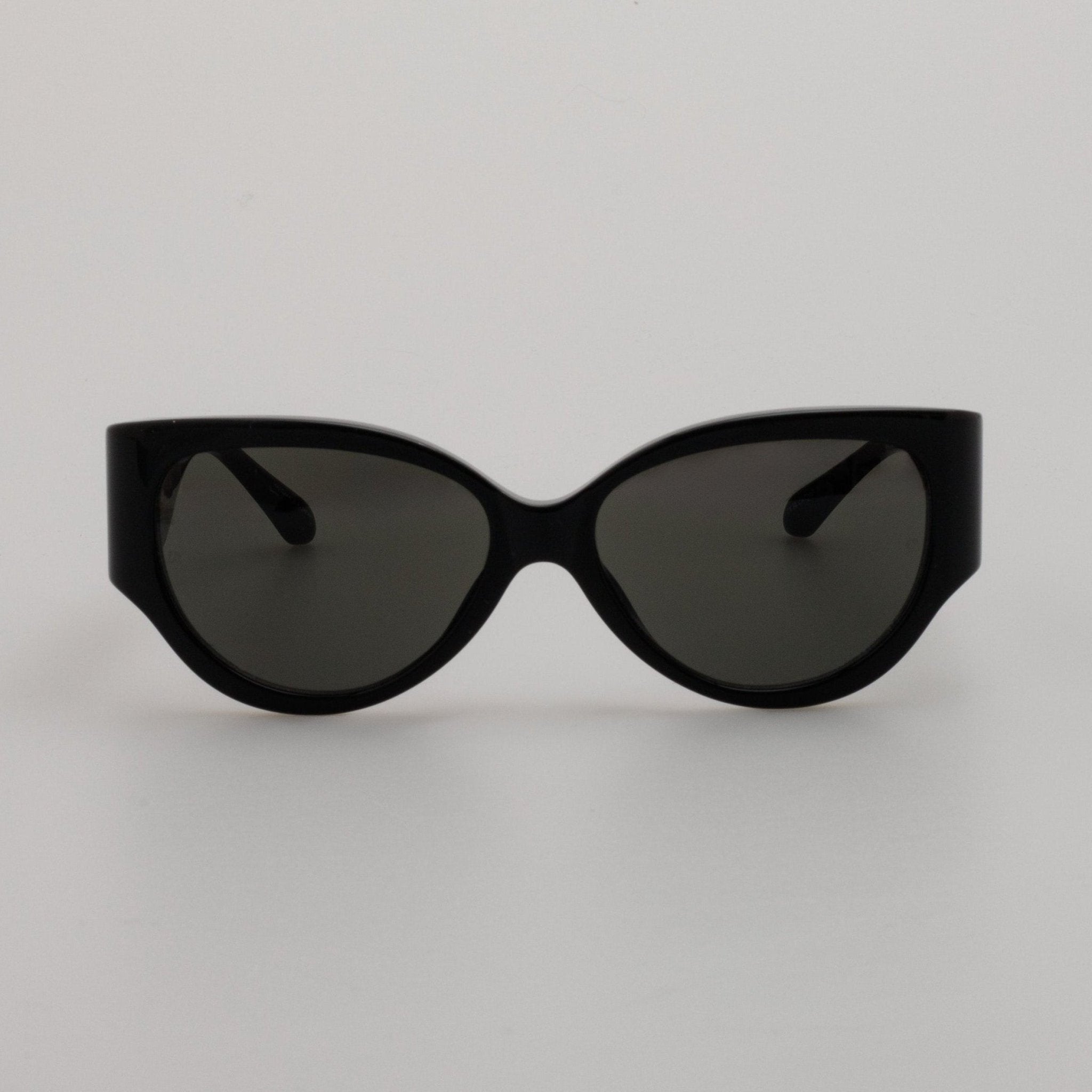 Connie Sunglasses in Black - LINDA FARROW - Sunglasses -