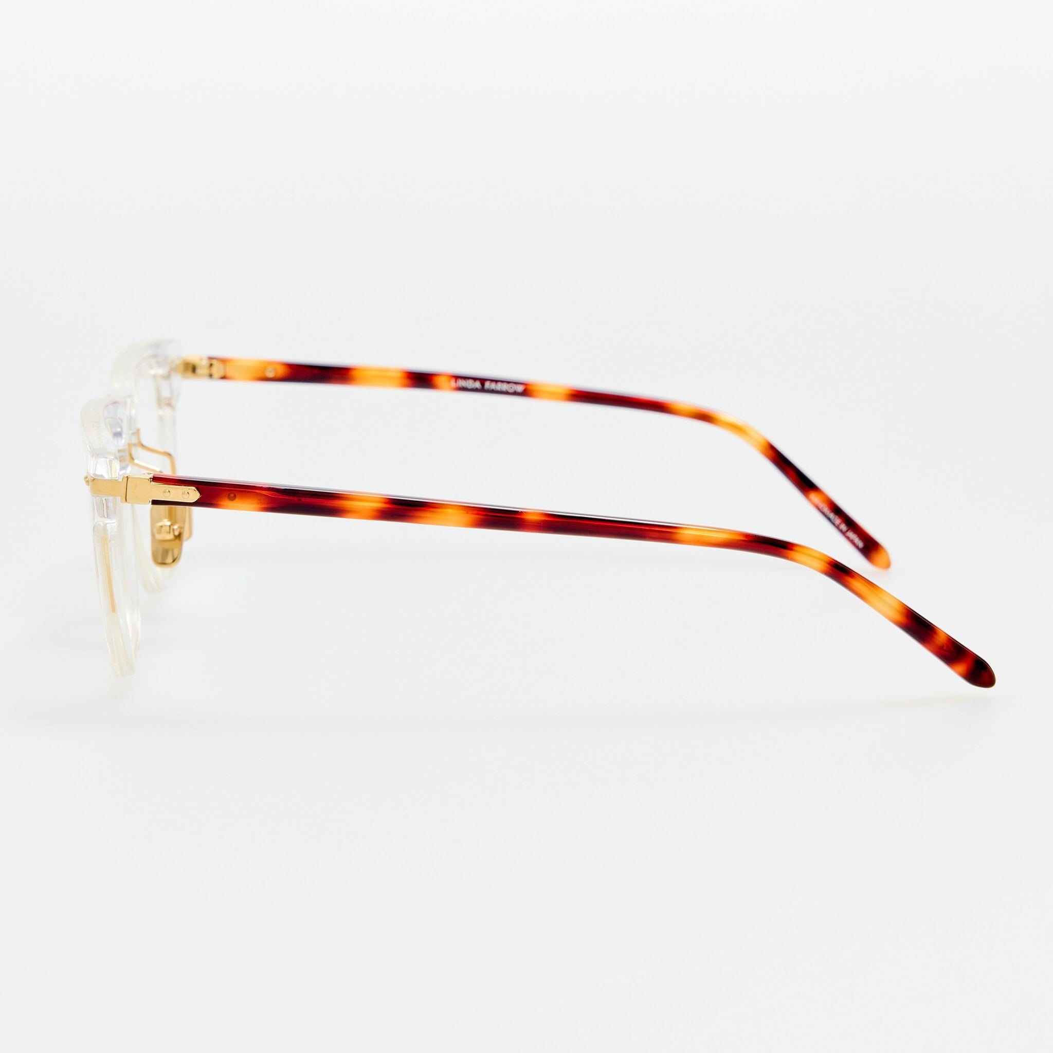 Cove Optical in Clear - LINDA FARROW - Optical Frame -