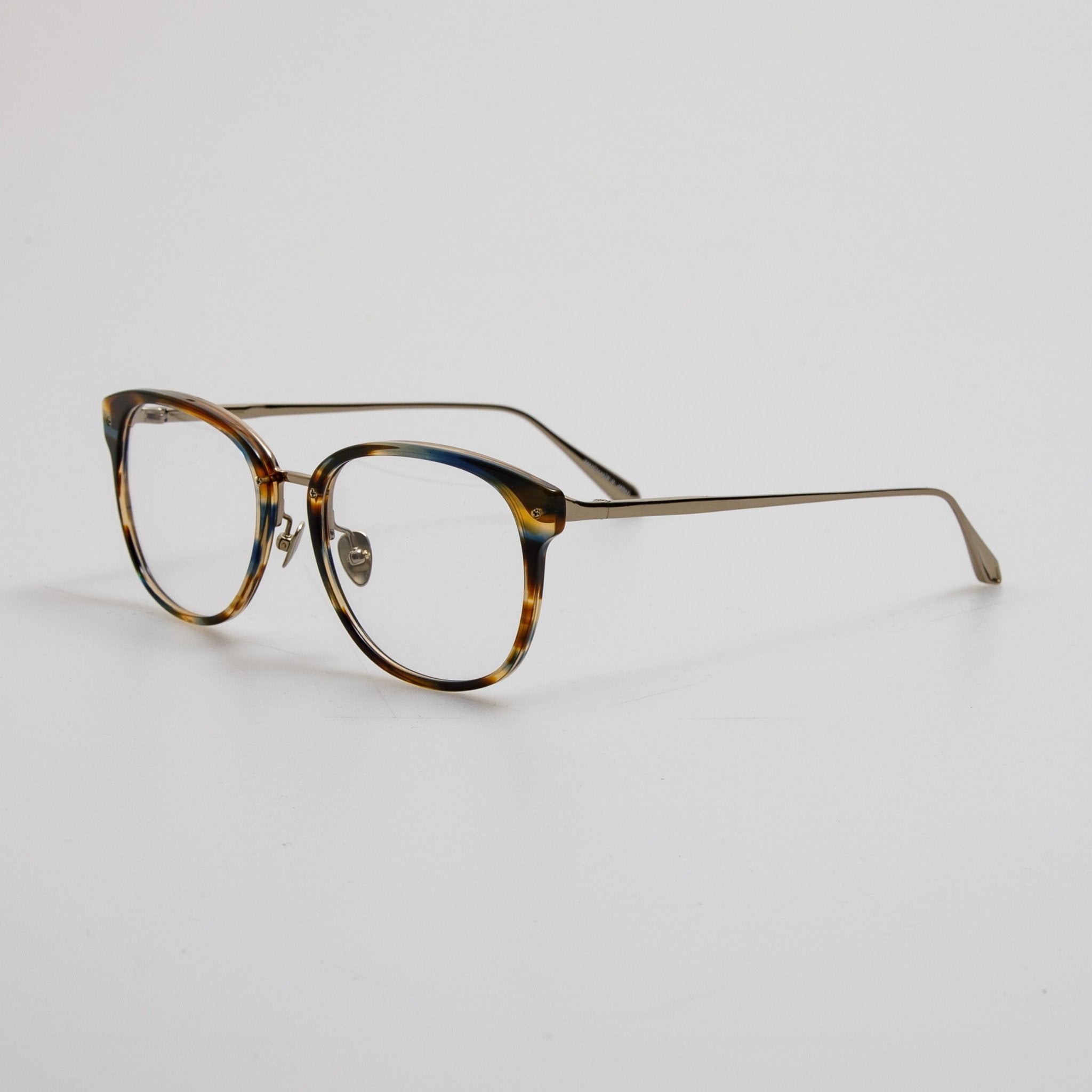 Cyrus D - Frame Optical in Earth Horn - LINDA FARROW - Optical Frame -