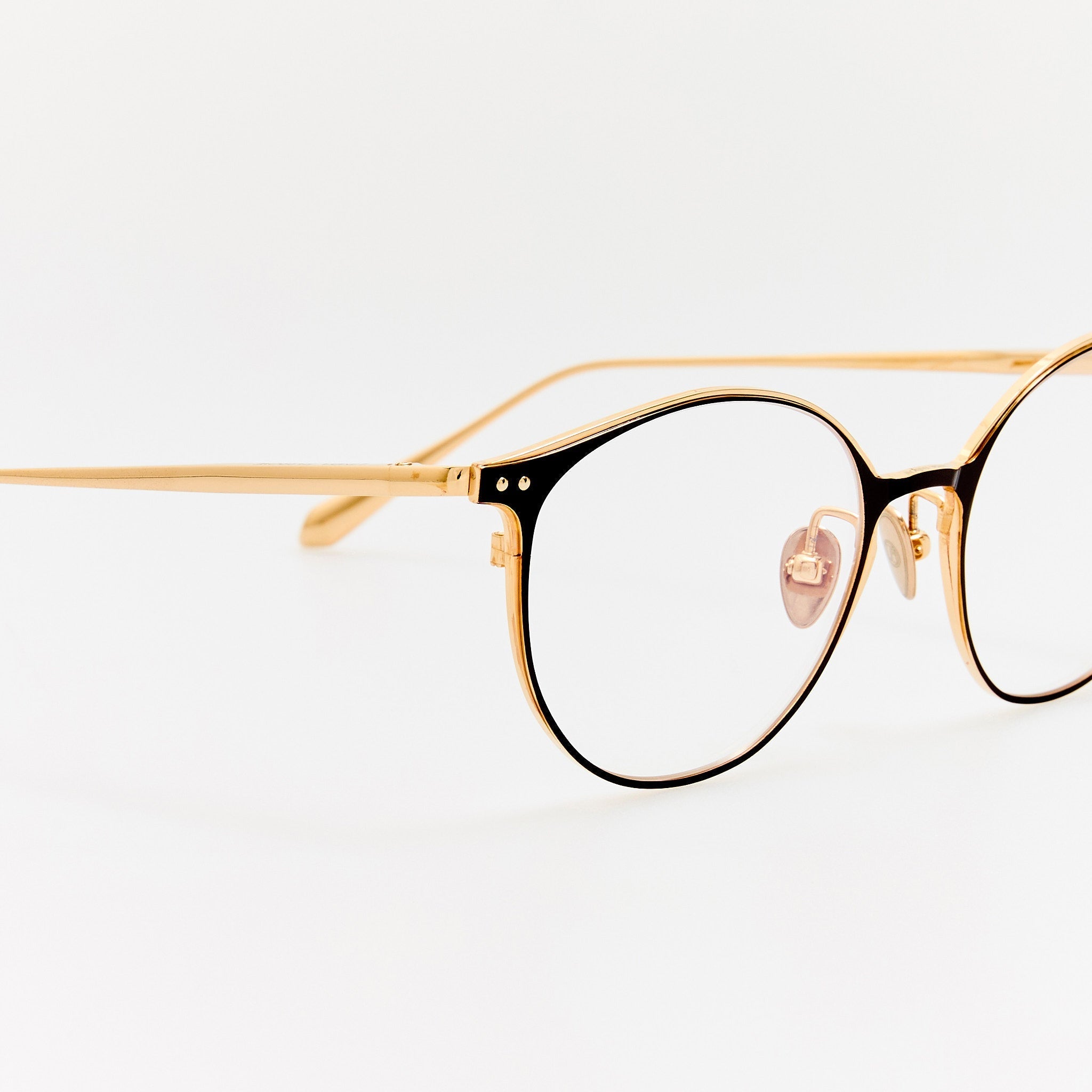 Daley Optical in Satin Mocha - LINDA FARROW - Optical Frame -