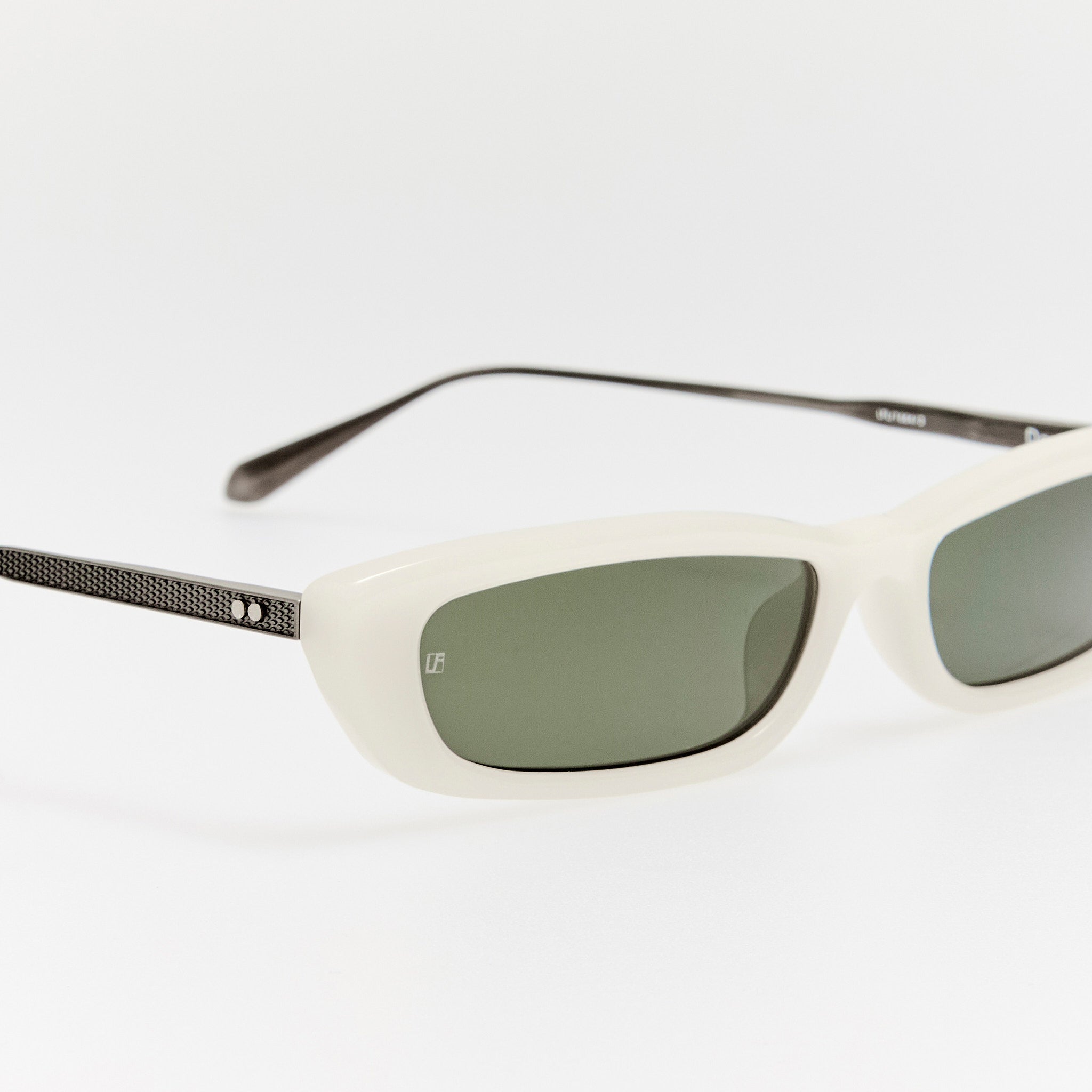 Darya Sunglasses in Cream - LINDA FARROW - Sunglasses -