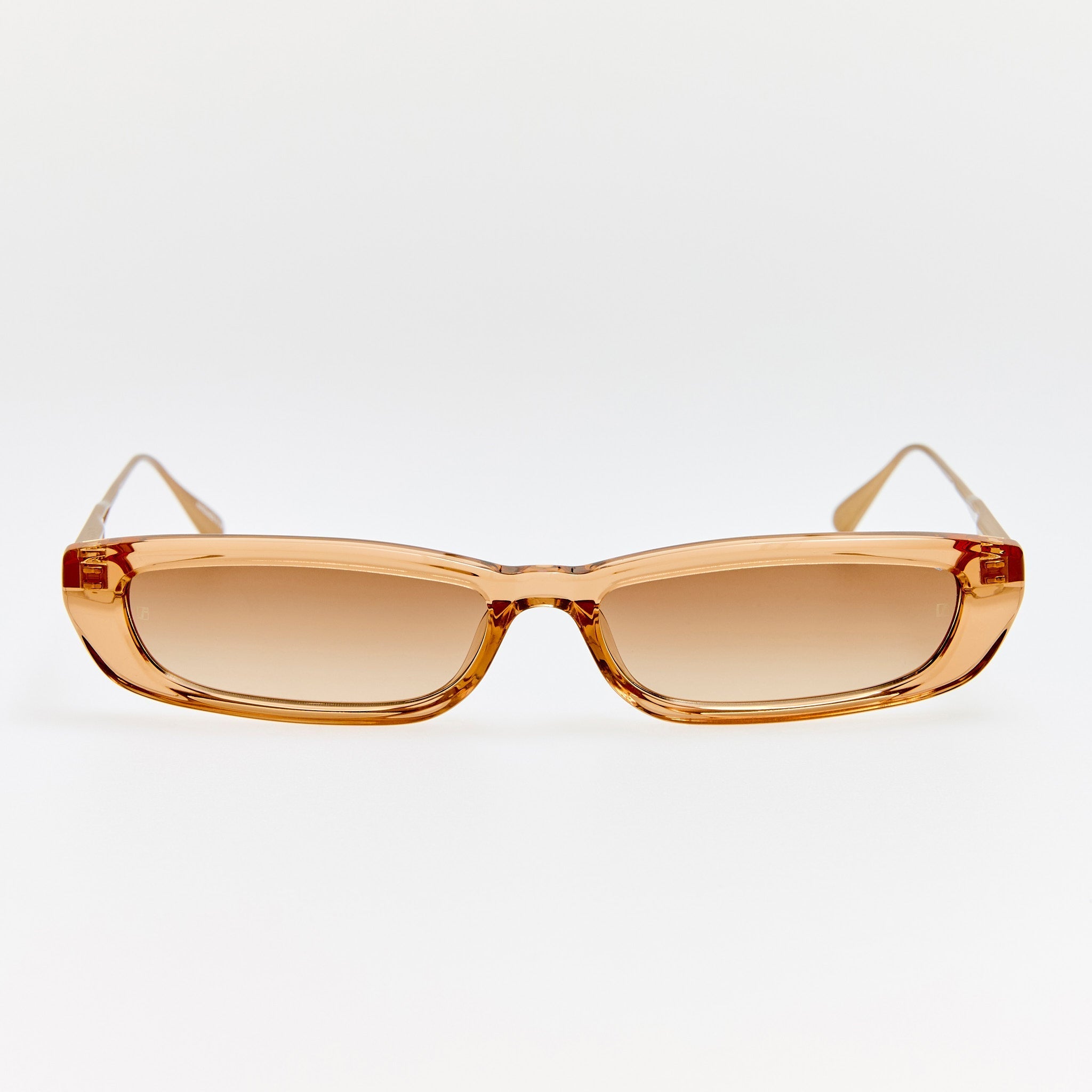Darya Sunglasses in Honey - LINDA FARROW - Sunglasses -