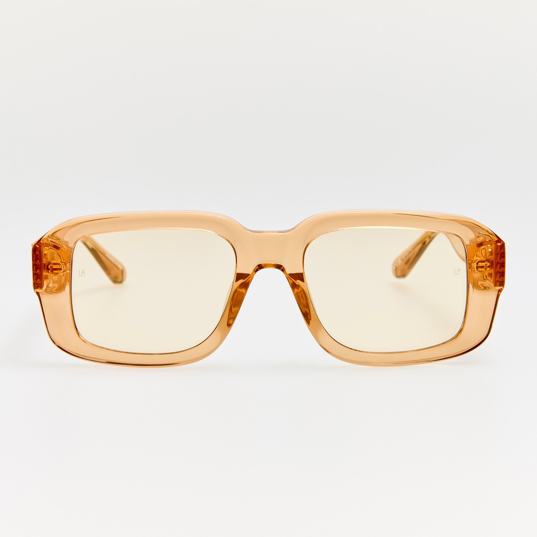 Delmare Sunglasses in Honey - LINDA FARROW - Sunglasses -