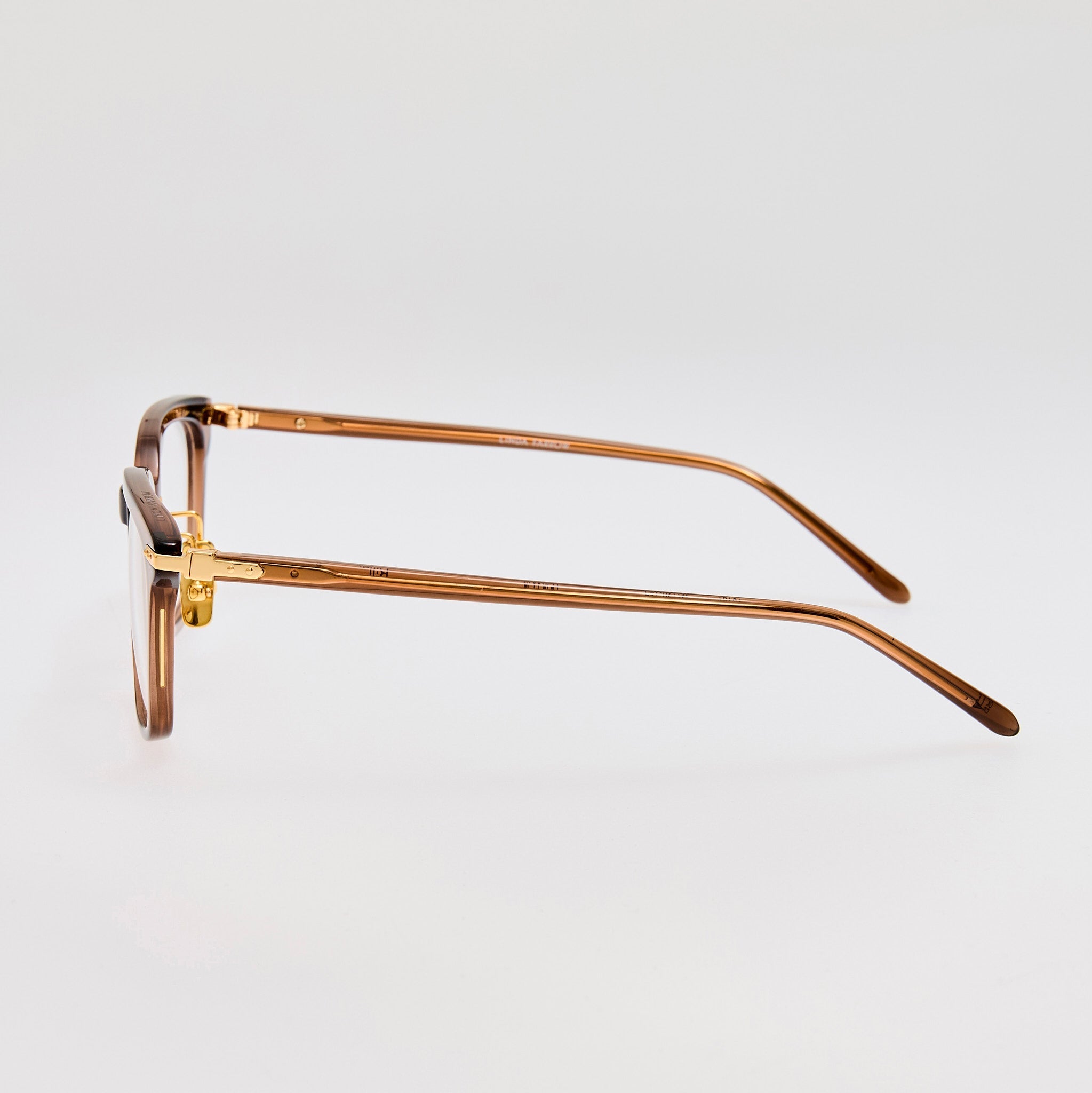 Diller Optical in Brown - LINDA FARROW - Optical Frame -