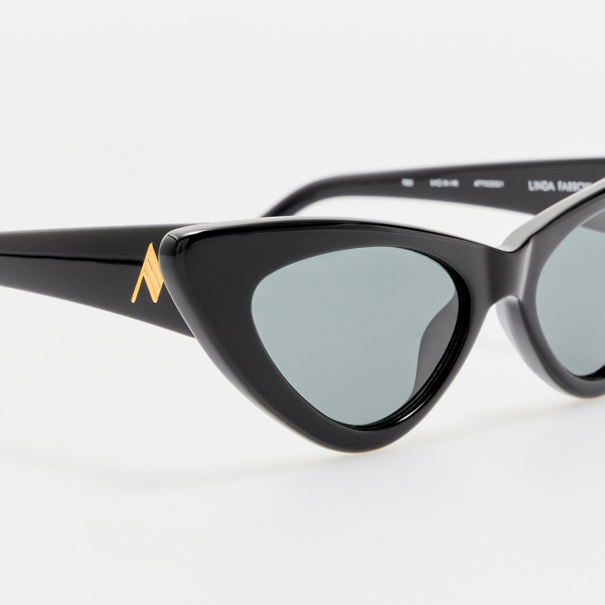 Dora Sunglasses in Black - LINDA FARROW - Sunglasses -