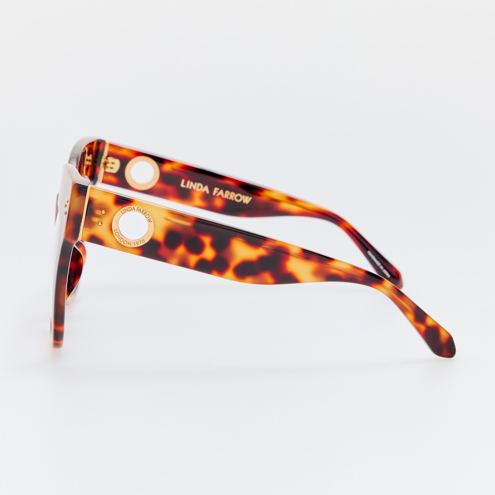 Dunaway Optical Frame in Tortoiseshell - LINDA FARROW - Optical Frame -