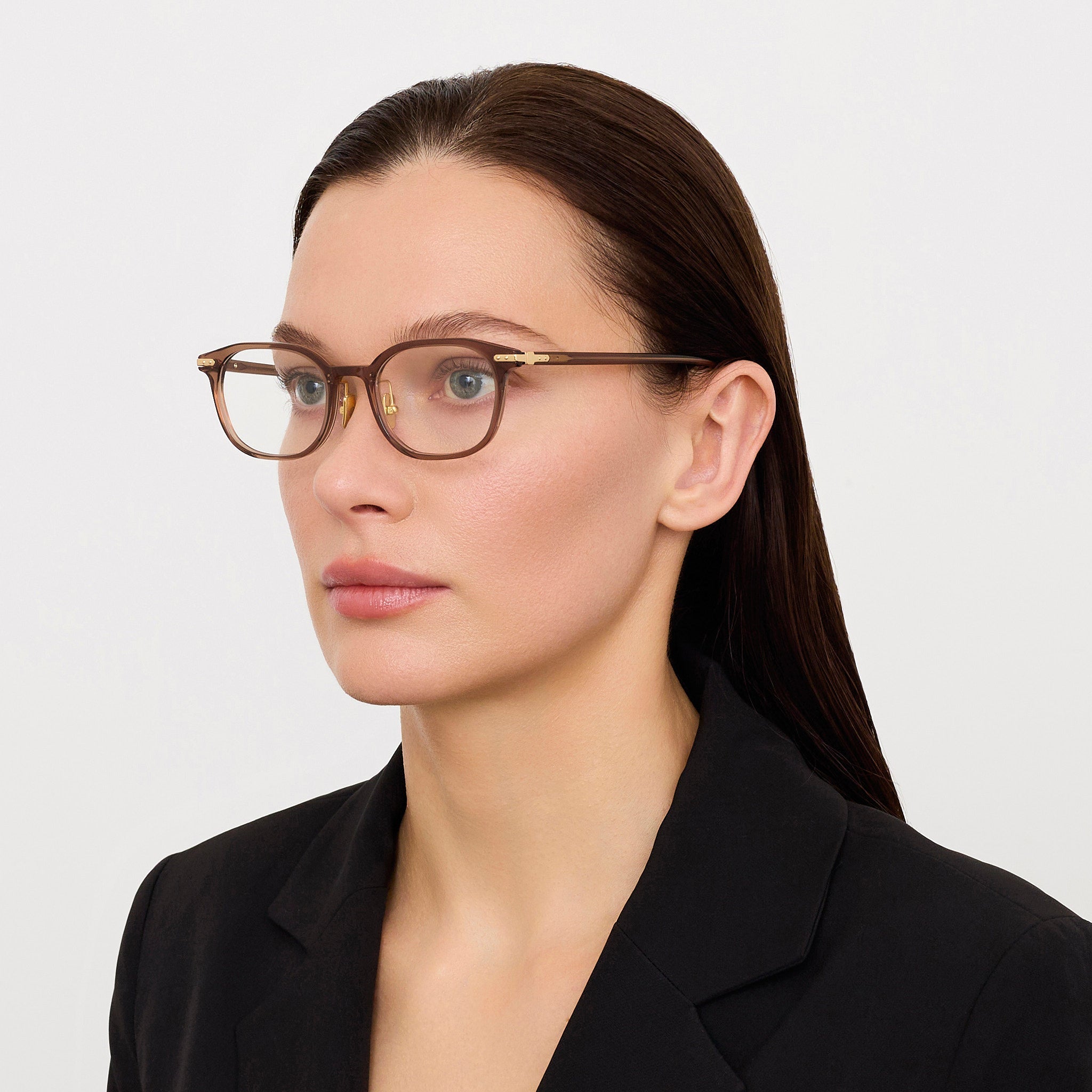 Ernst Optical in Brown - LINDA FARROW - Optical Frame -