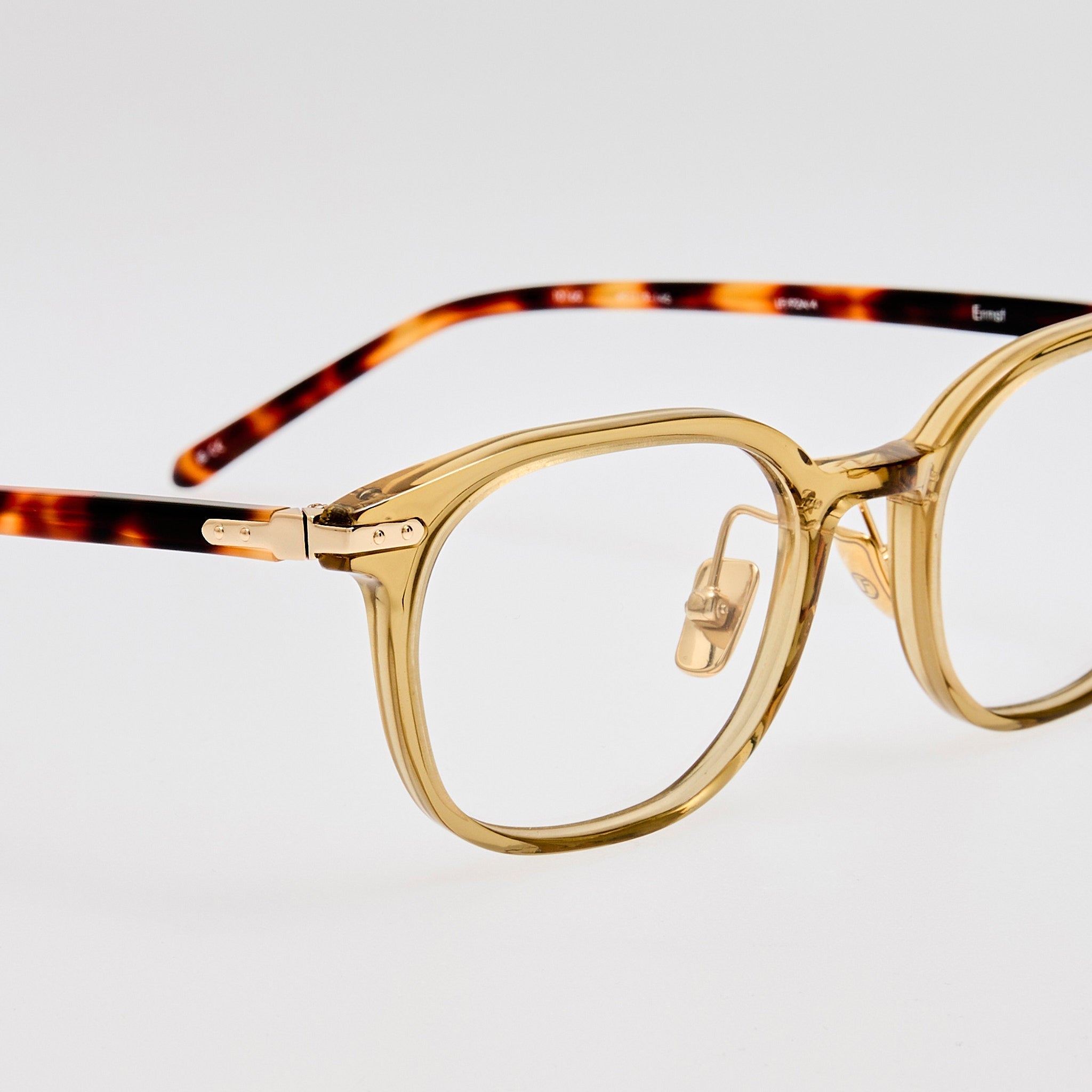 Ernst Optical in Khaki - LINDA FARROW - Optical Frame -