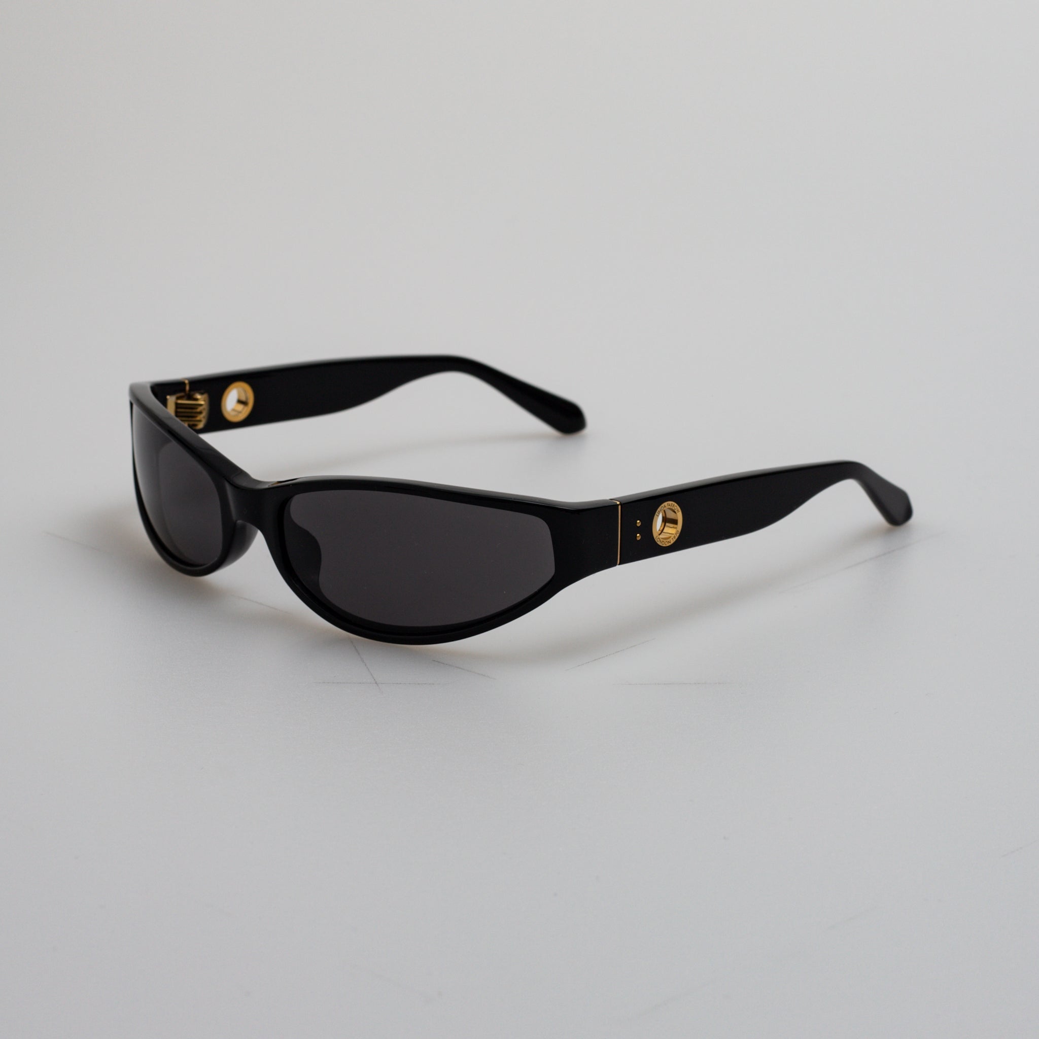 Etain Sunglasses in Black - LINDA FARROW - Sunglasses -