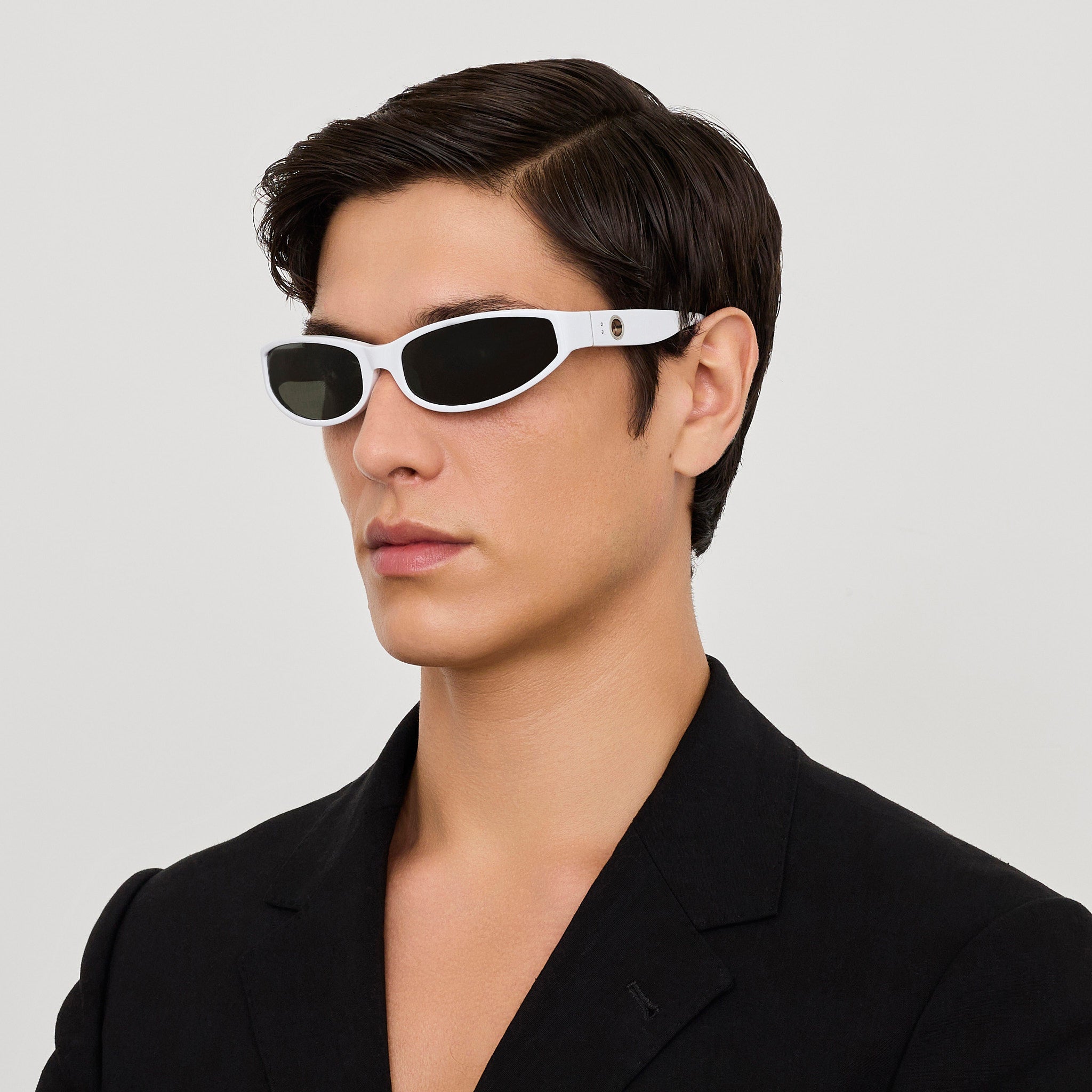 Etain Sunglasses in Dark Tortoiseshell - LINDA FARROW - Sunglasses -