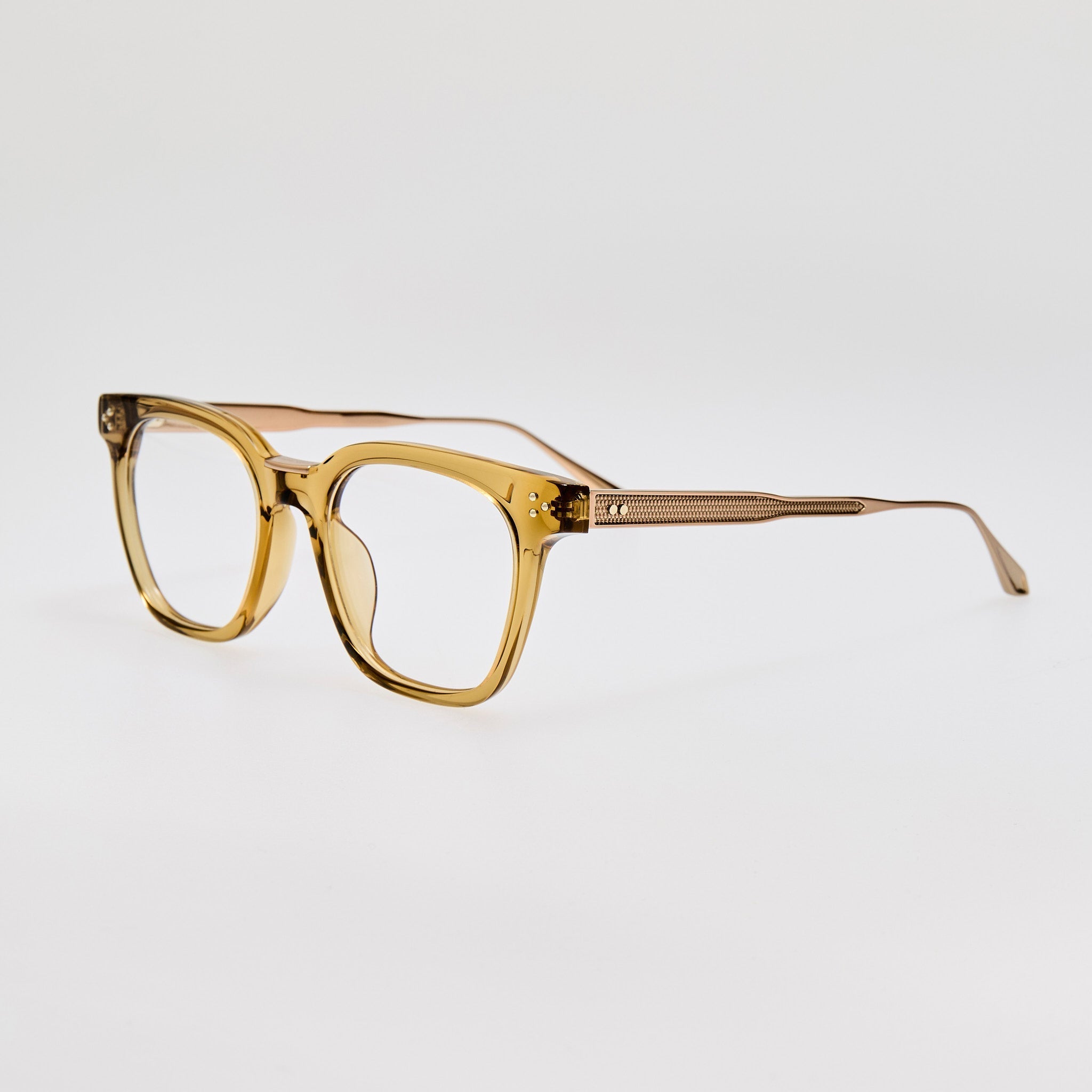 Evans Optical in Khaki - LINDA FARROW - Optical Frame -