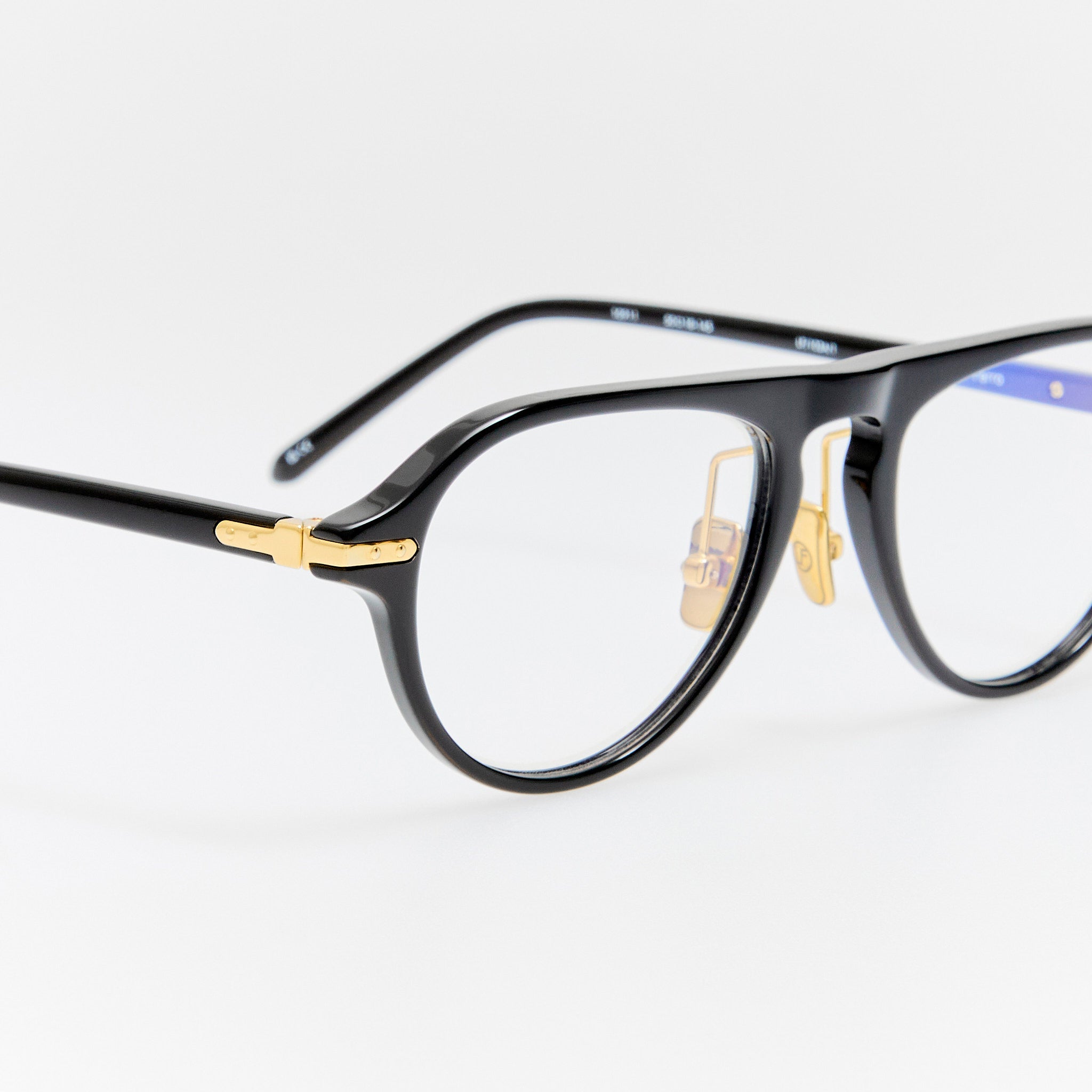 Ferro Optical in Black - LINDA FARROW - Optical Frame -