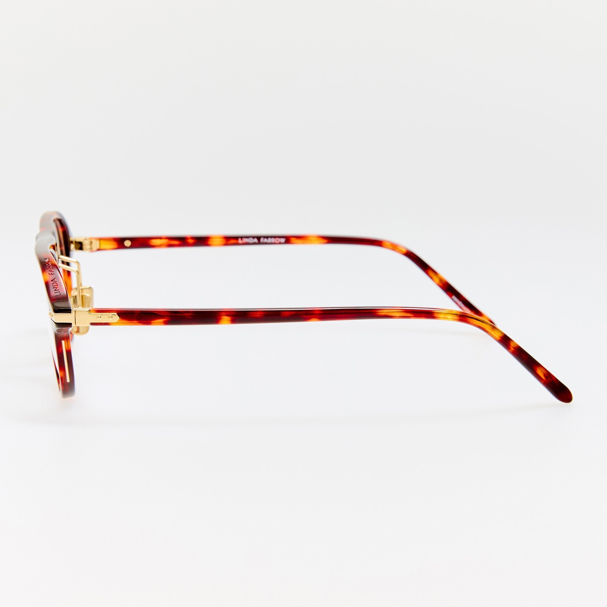 Ferro Optical in Dark Tortoiseshell - LINDA FARROW - Optical Frame -