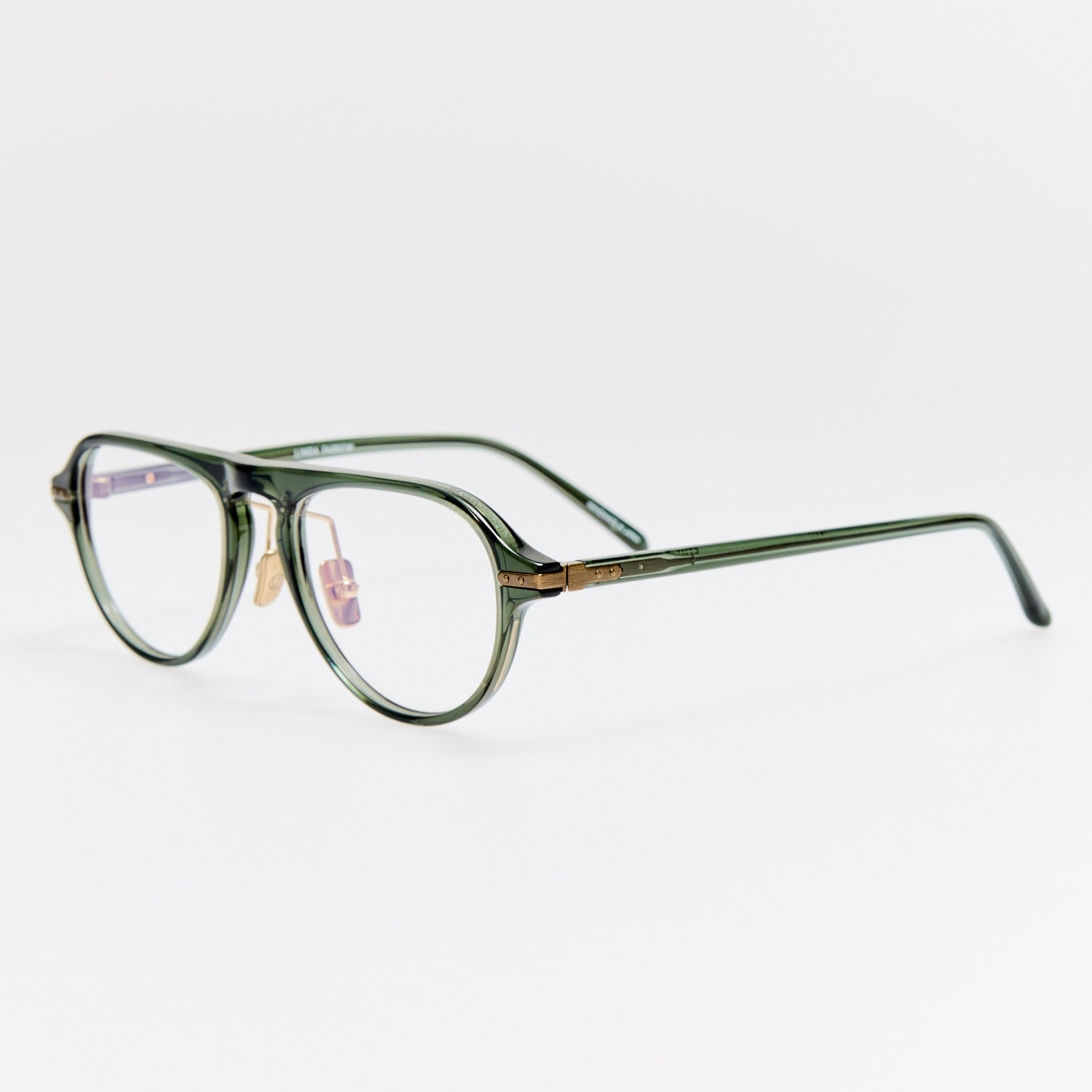 Ferro Optical in Green - LINDA FARROW - Optical Frame -