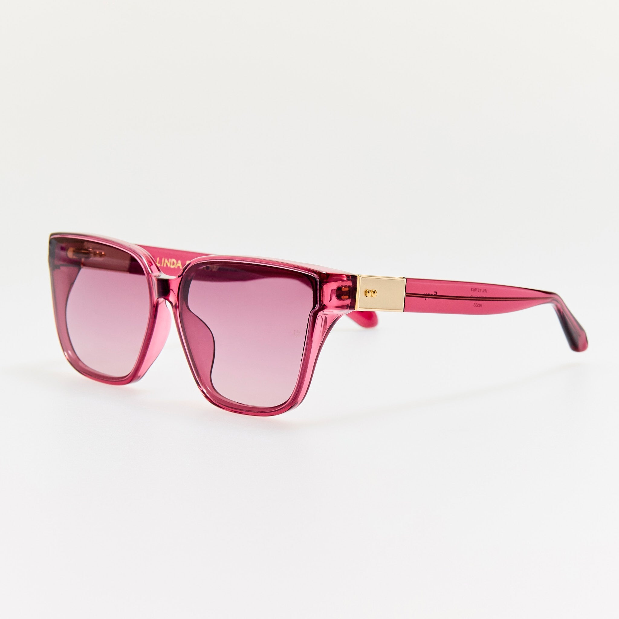 Frey Sunglasses in Wine - LINDA FARROW - Sunglasses -