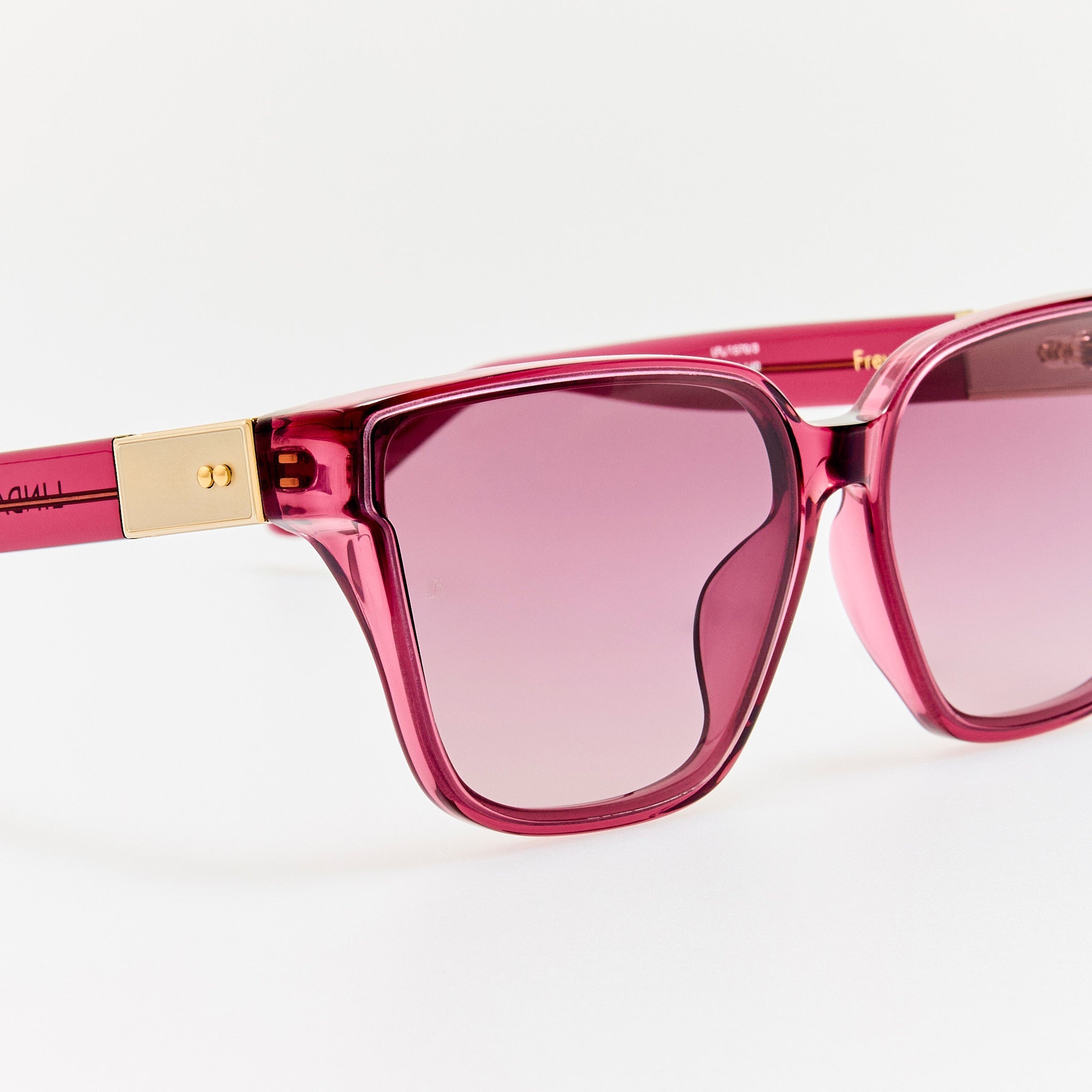 Frey Sunglasses in Wine - LINDA FARROW - Sunglasses -