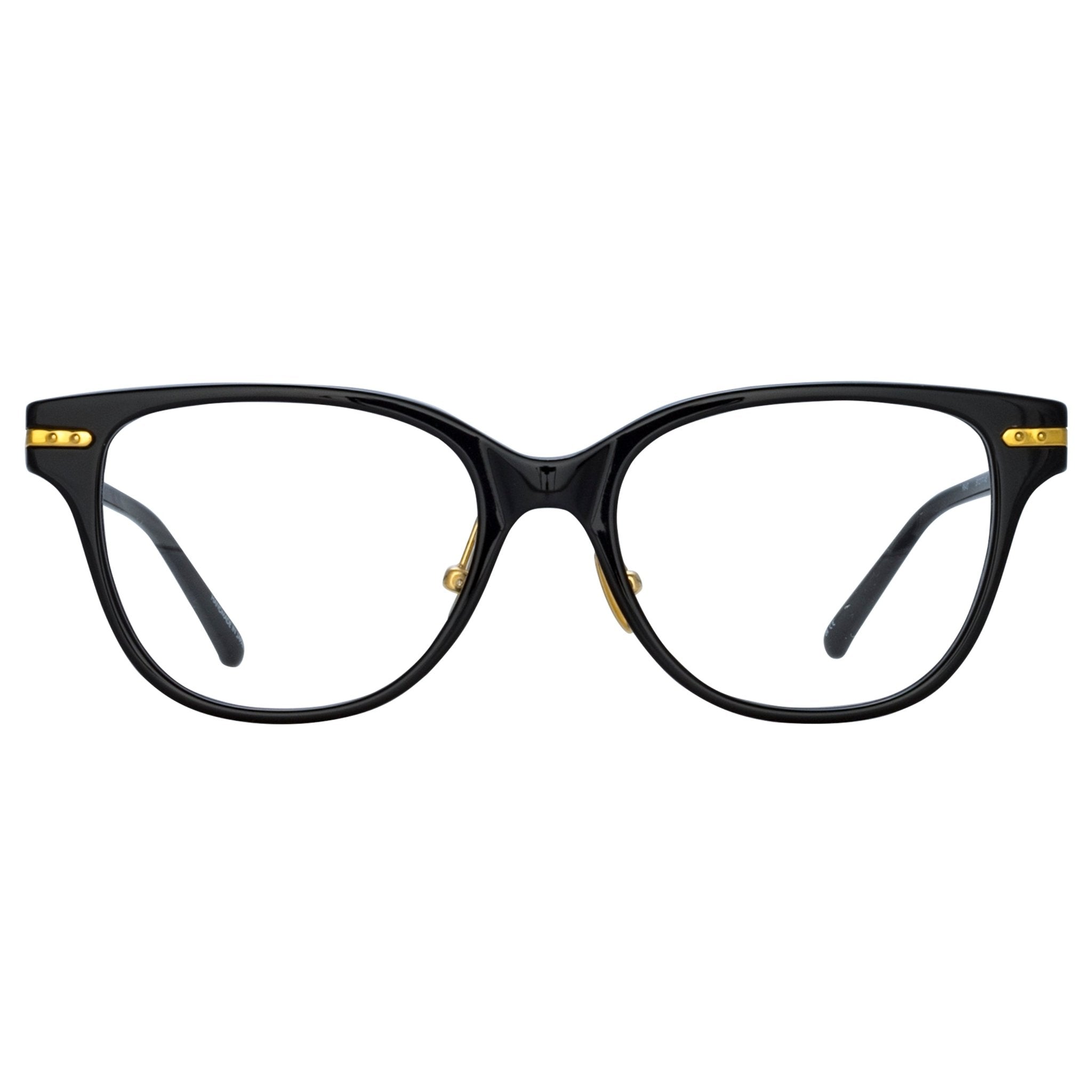 Hadid Optical in Black - LINDA FARROW - Optical Frame -