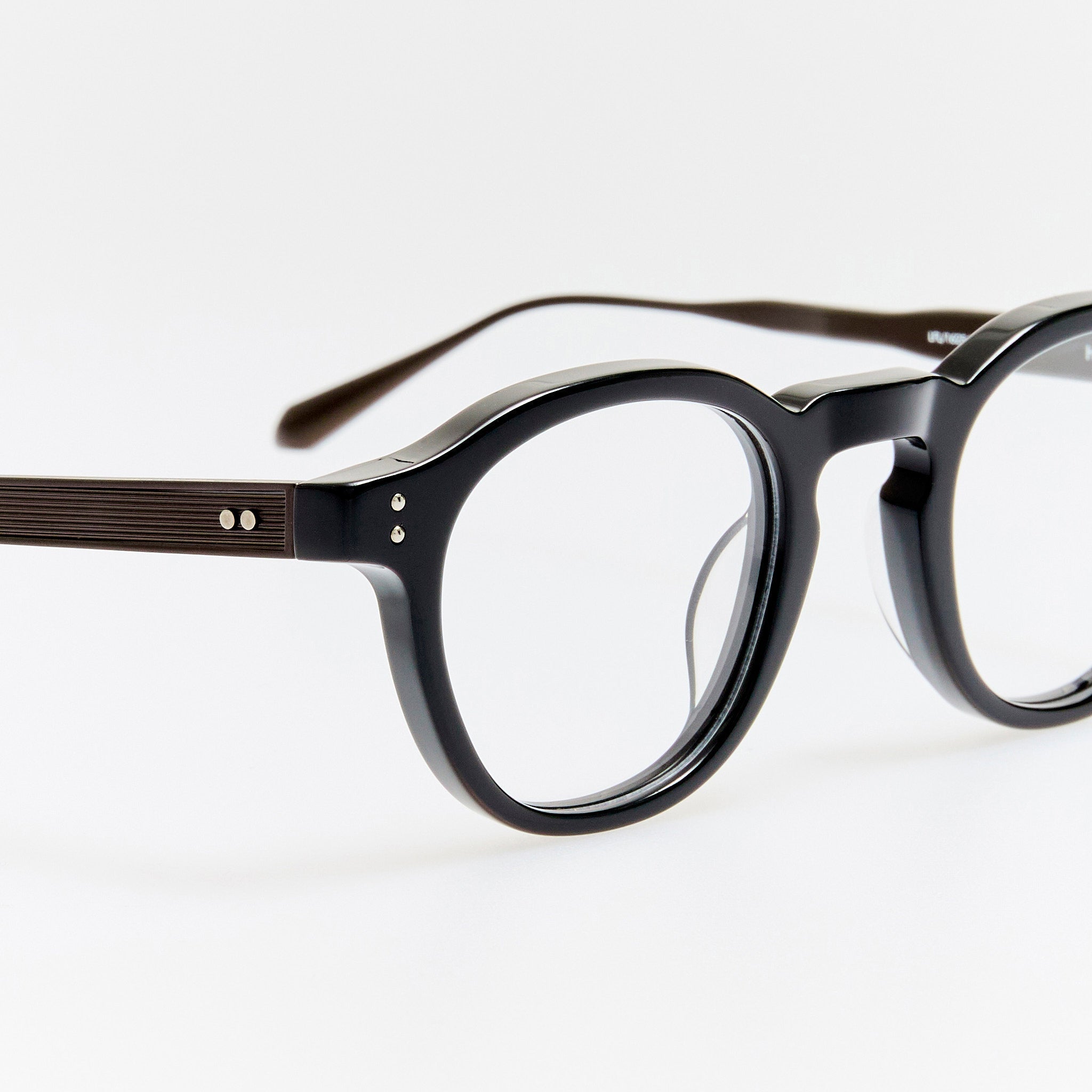Heath Optical in Black Matt Nickel - LINDA FARROW - Optical Frame -